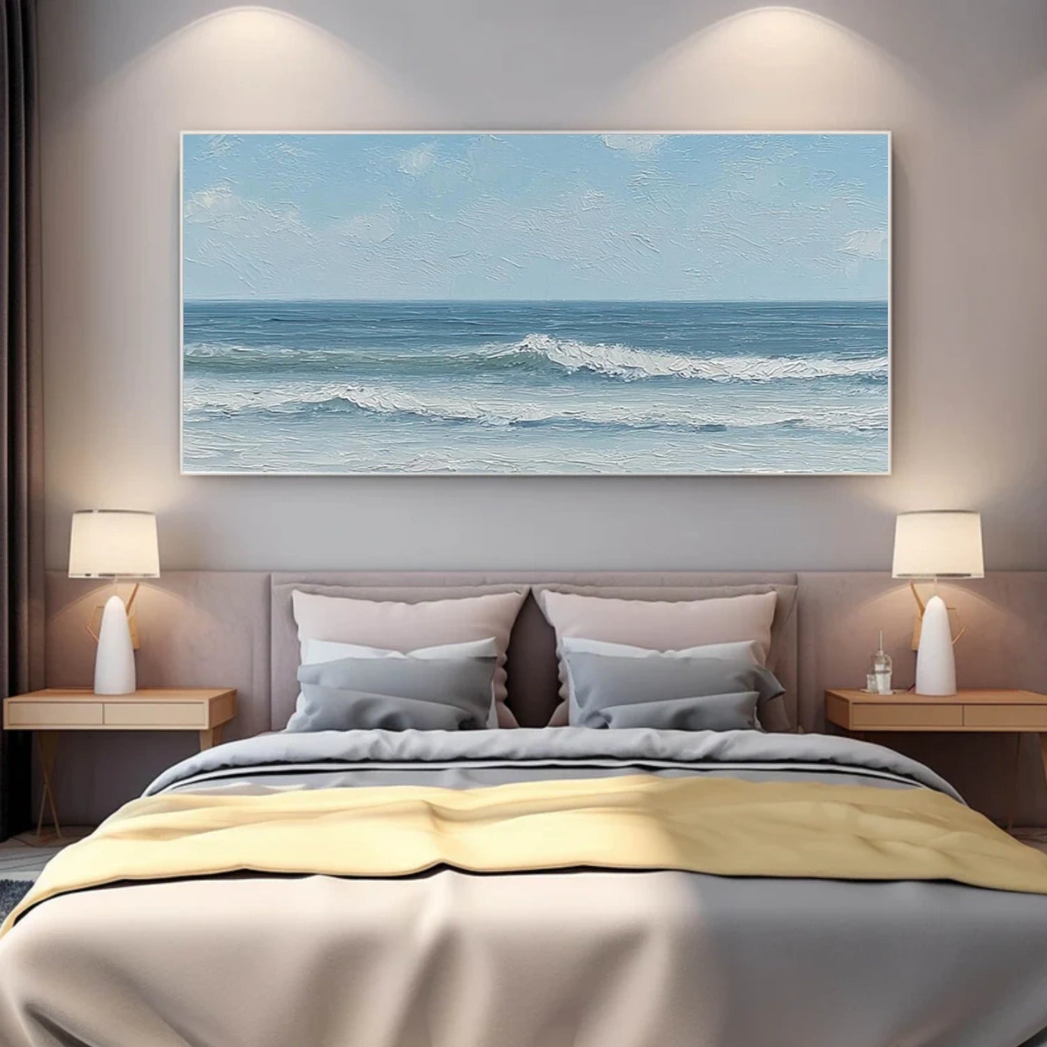 Sea & Sky Abstract Wall Art #MS255