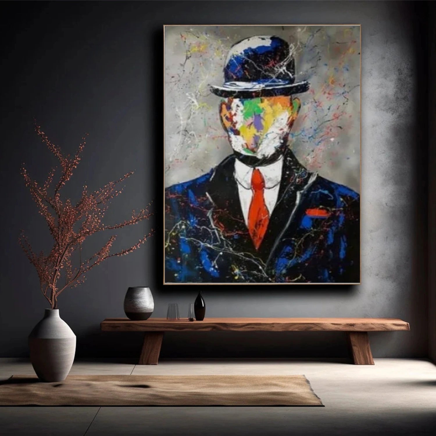 Abstract Portrait Wall Art #AP067