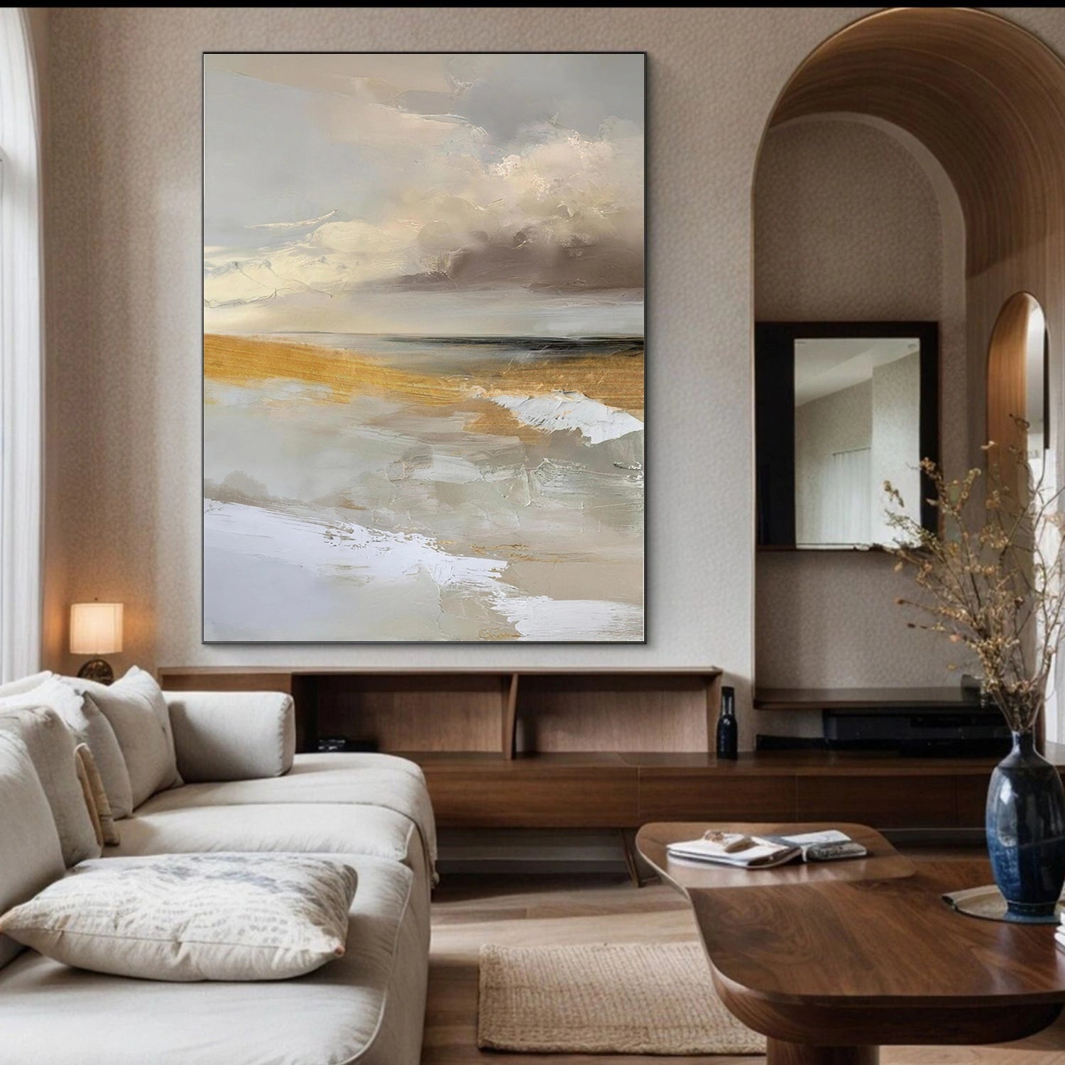 Sea & Sky Abstract Wall Art #MS220