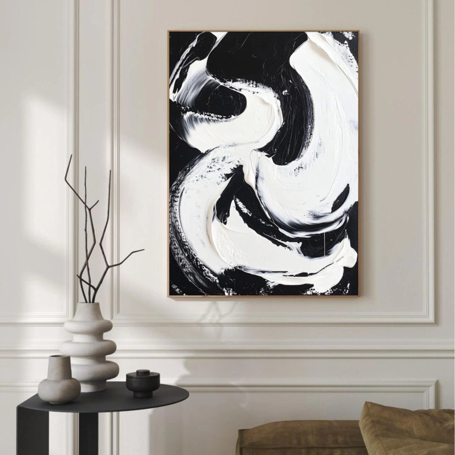 Minimalist Textured Canvas Art #MM358