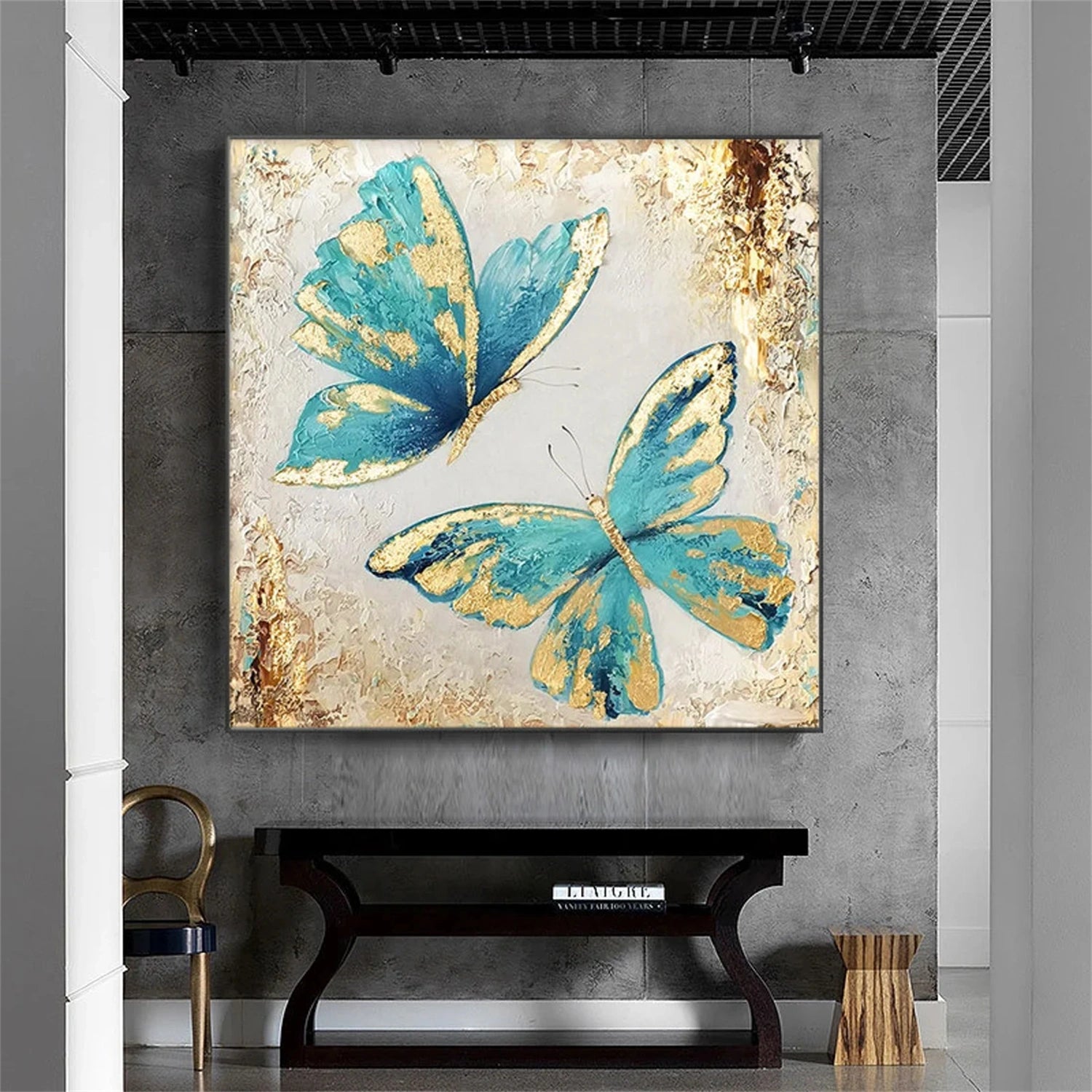 Colorful Abstract Animal Wall Art #AL054