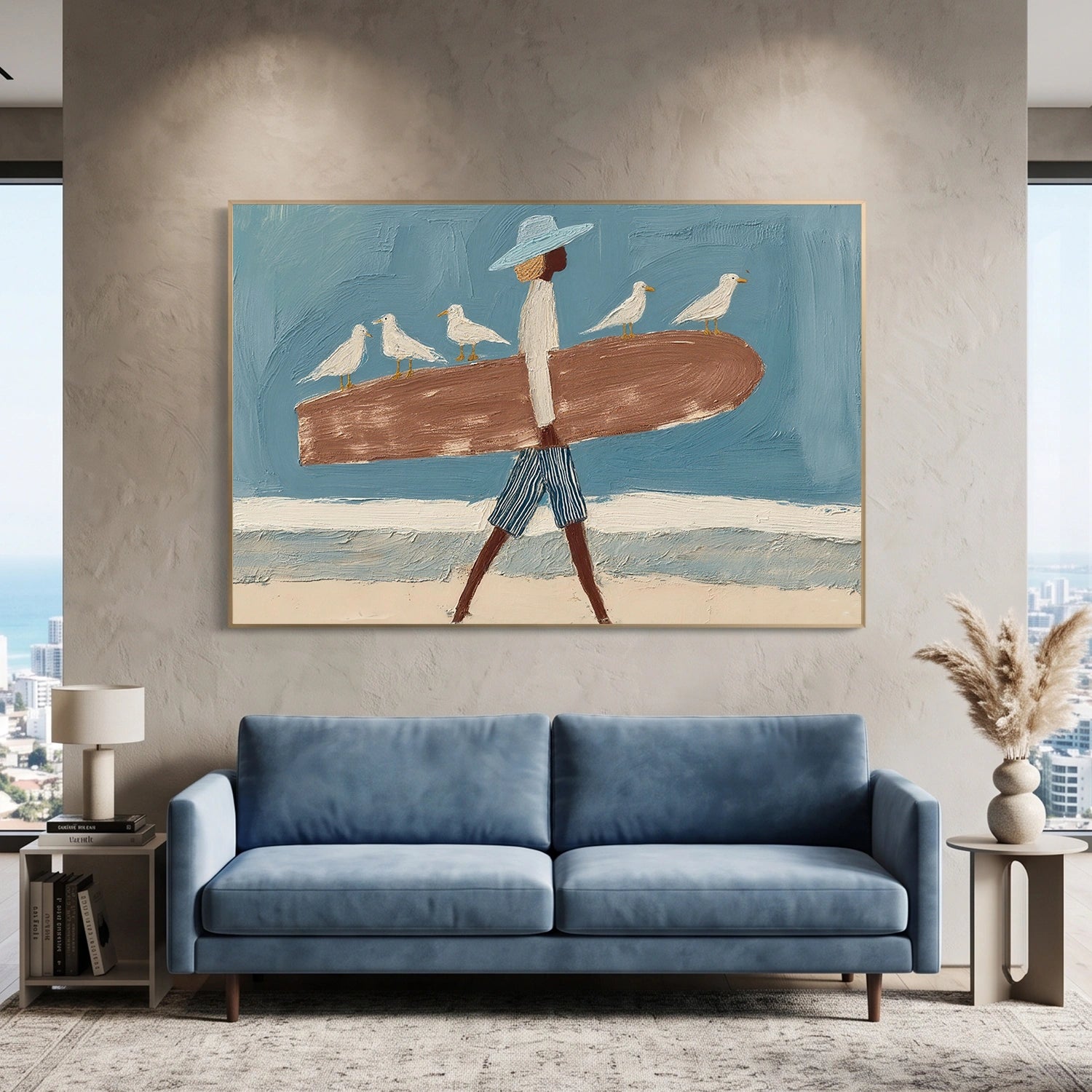 Surfing Sport Wall Art #SA099