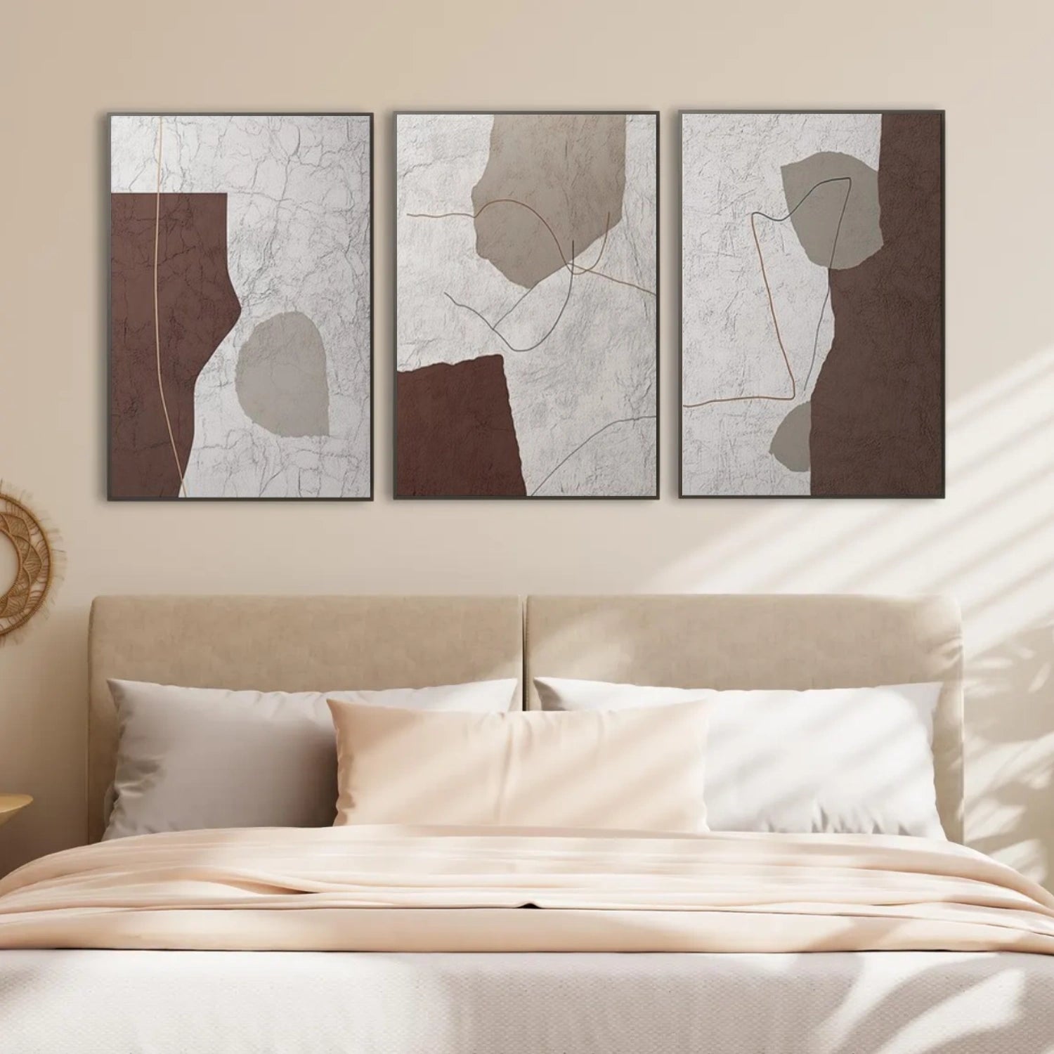 Abstract Canvas Art Set of 3 #WS804
