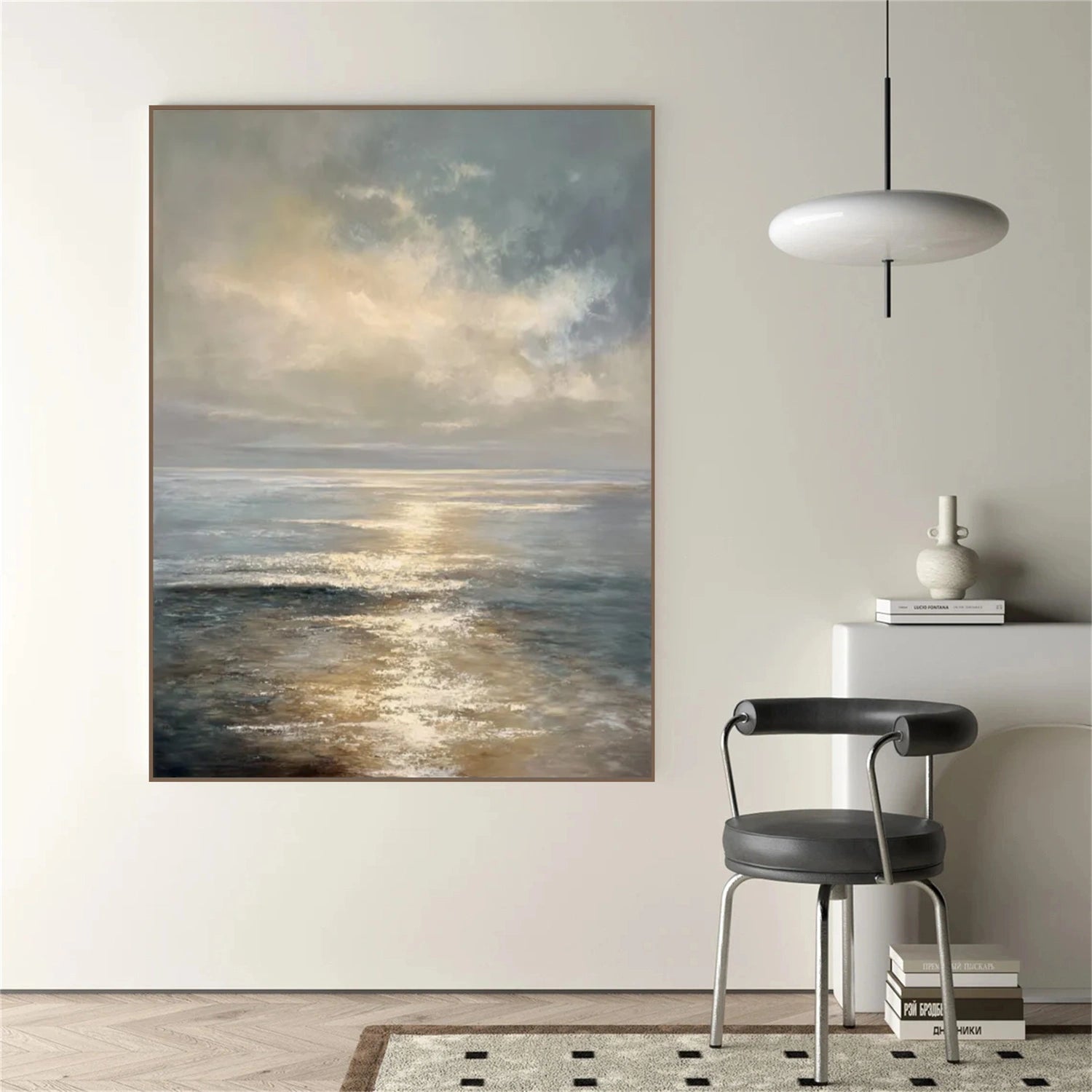 Sea & Sky Abstract Wall Art #MS188