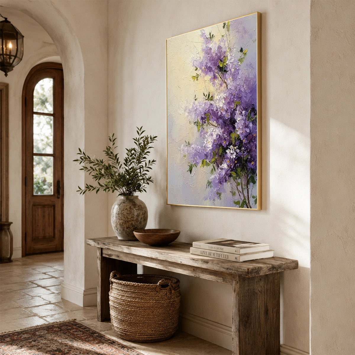 Flower & Tree Abstract Wall Art #ML288