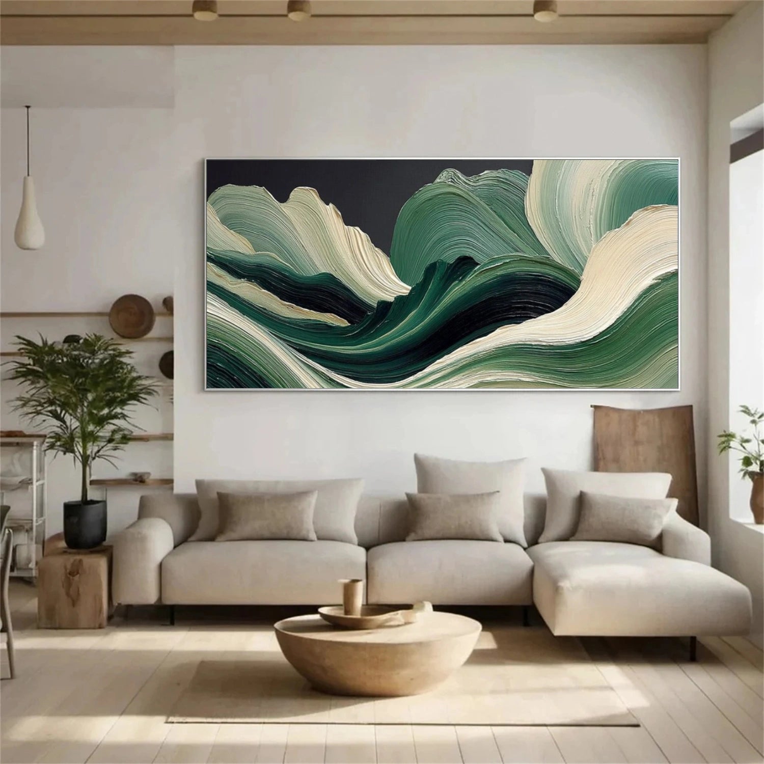 Sea & Sky Abstract Wall Art #MS194