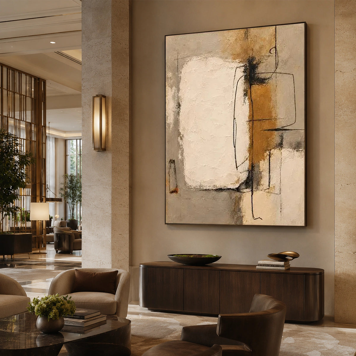 Abstract Canvas Art #WS1163