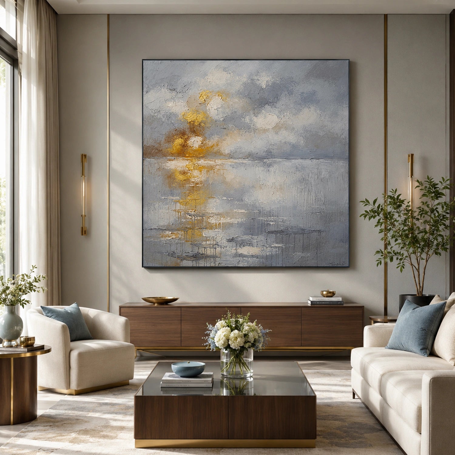 Abstract Canvas Art #WS1084