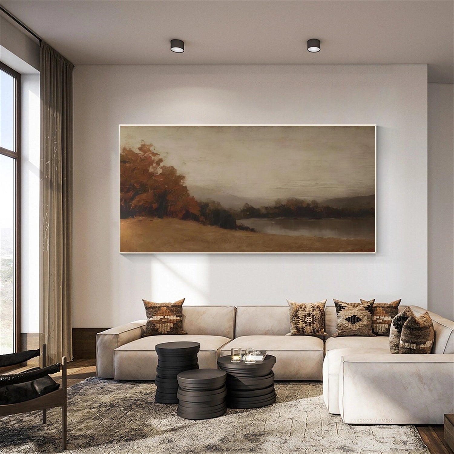 Flower & Tree Abstract Wall Art #ML165