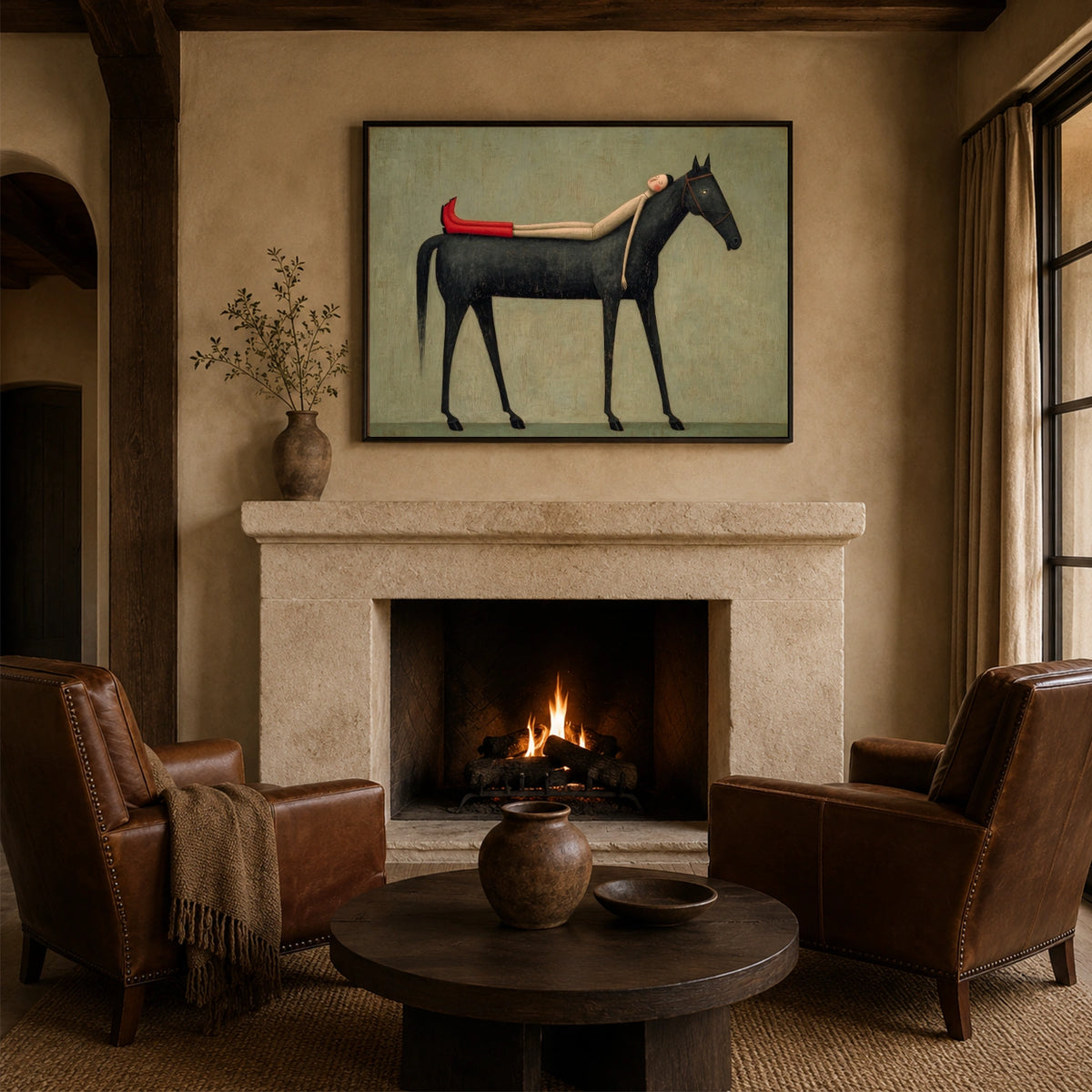 Western Cowboy Art #VA249
