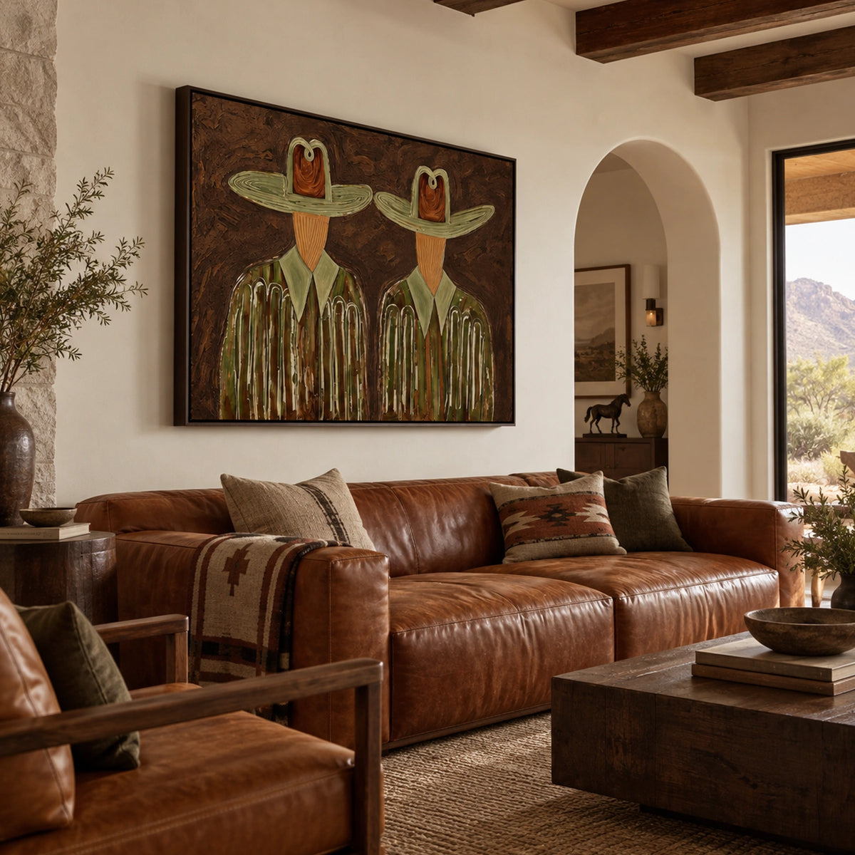Western Cowboy Art #VA208