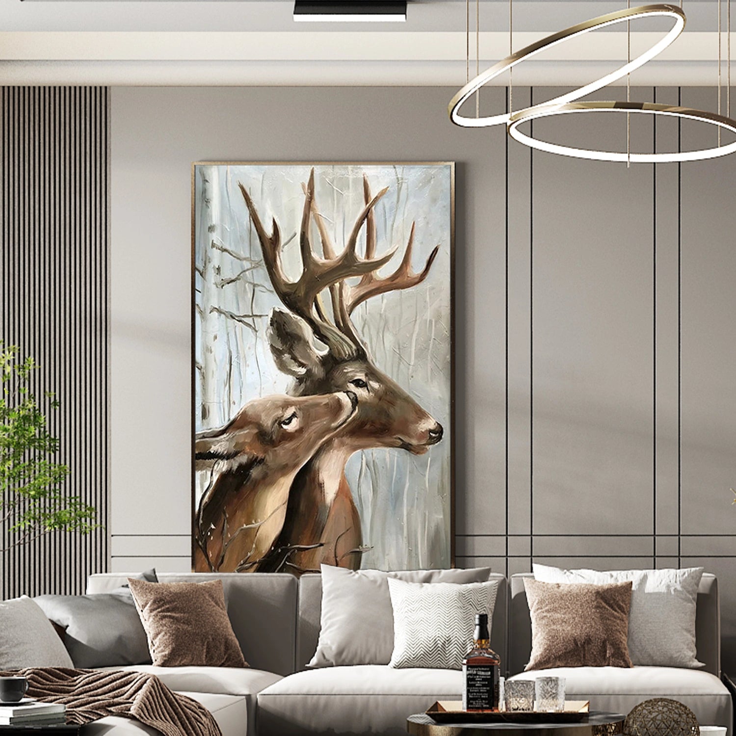 Abstract Animal Wall Art #AL138