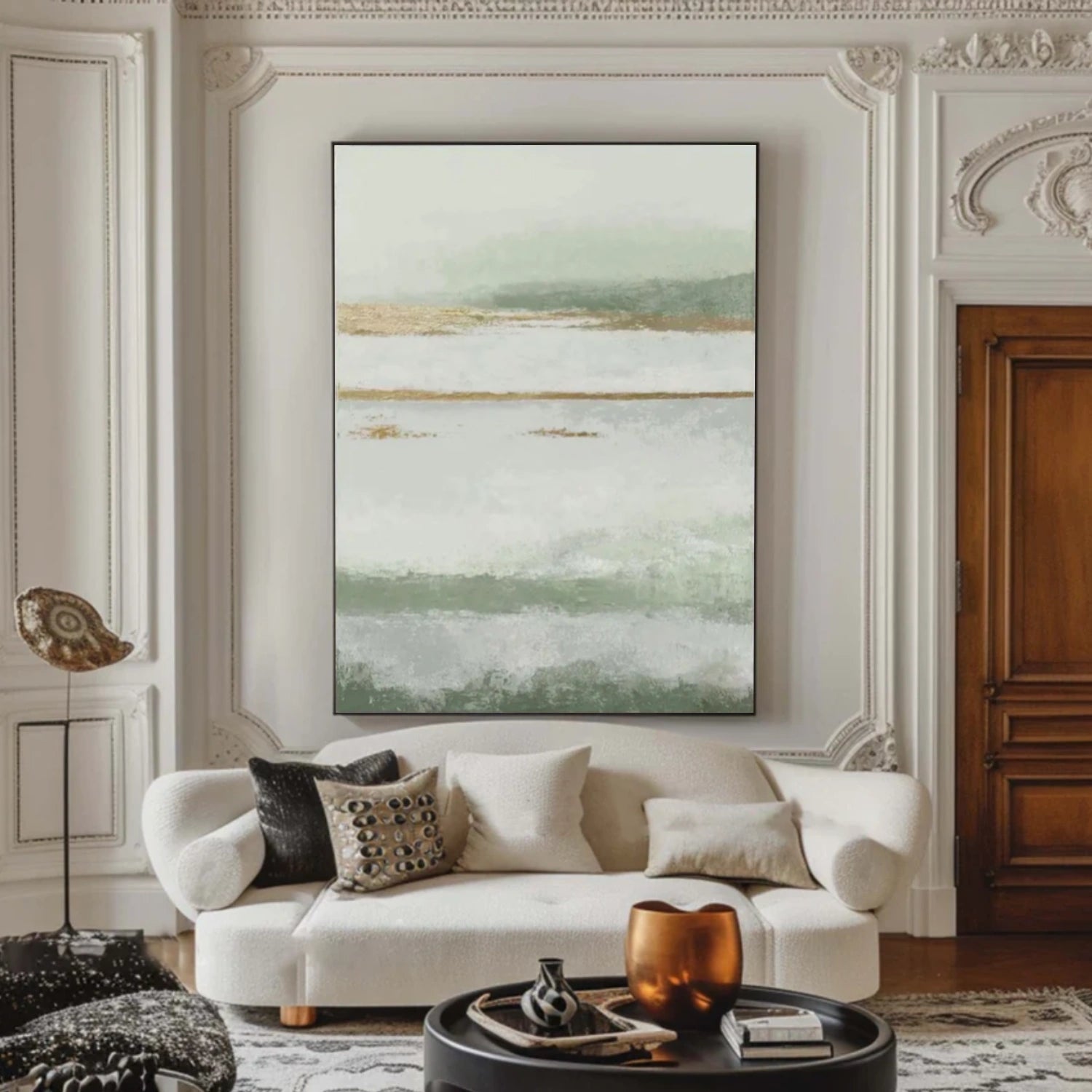 Abstract Canvas Art #WS847