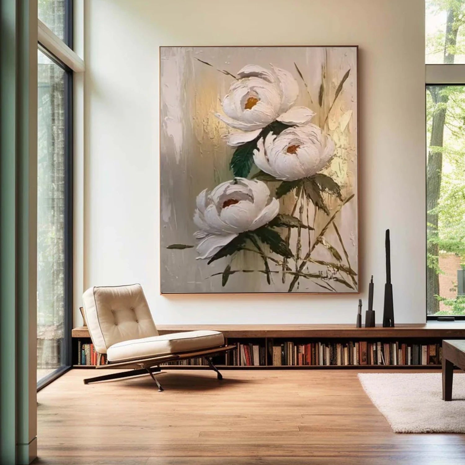 Flower & Tree Abstract Wall Art #ML199