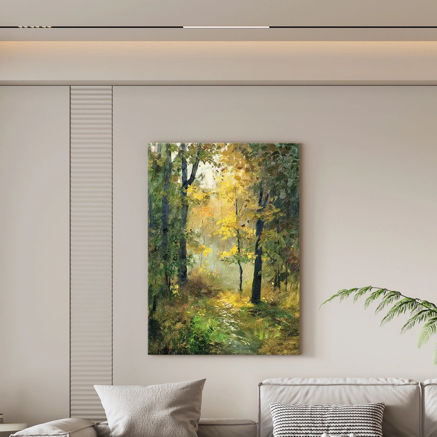 Flower & Tree Abstract Wall Art #ML142