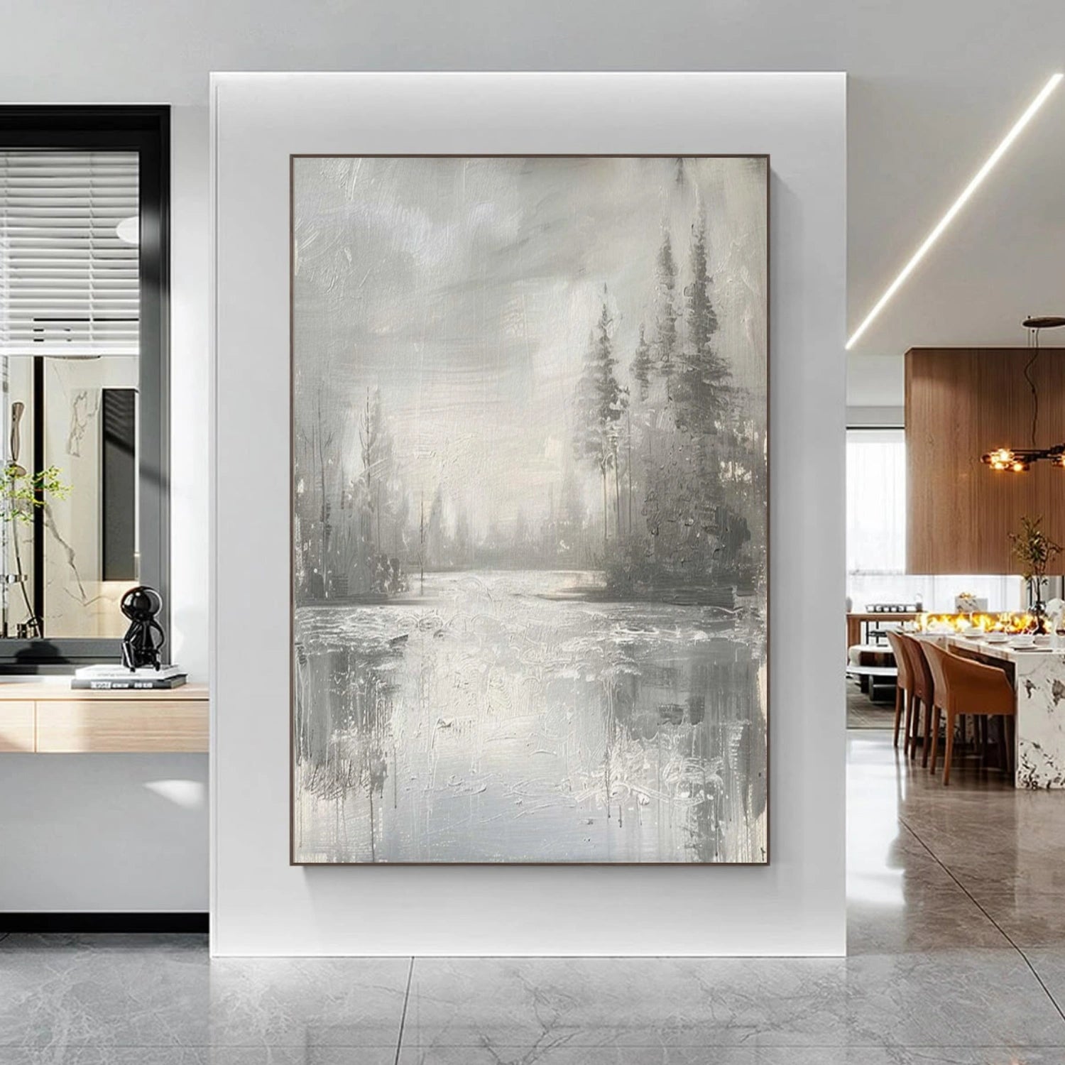 Flower & Tree Abstract Wall Art #ML177