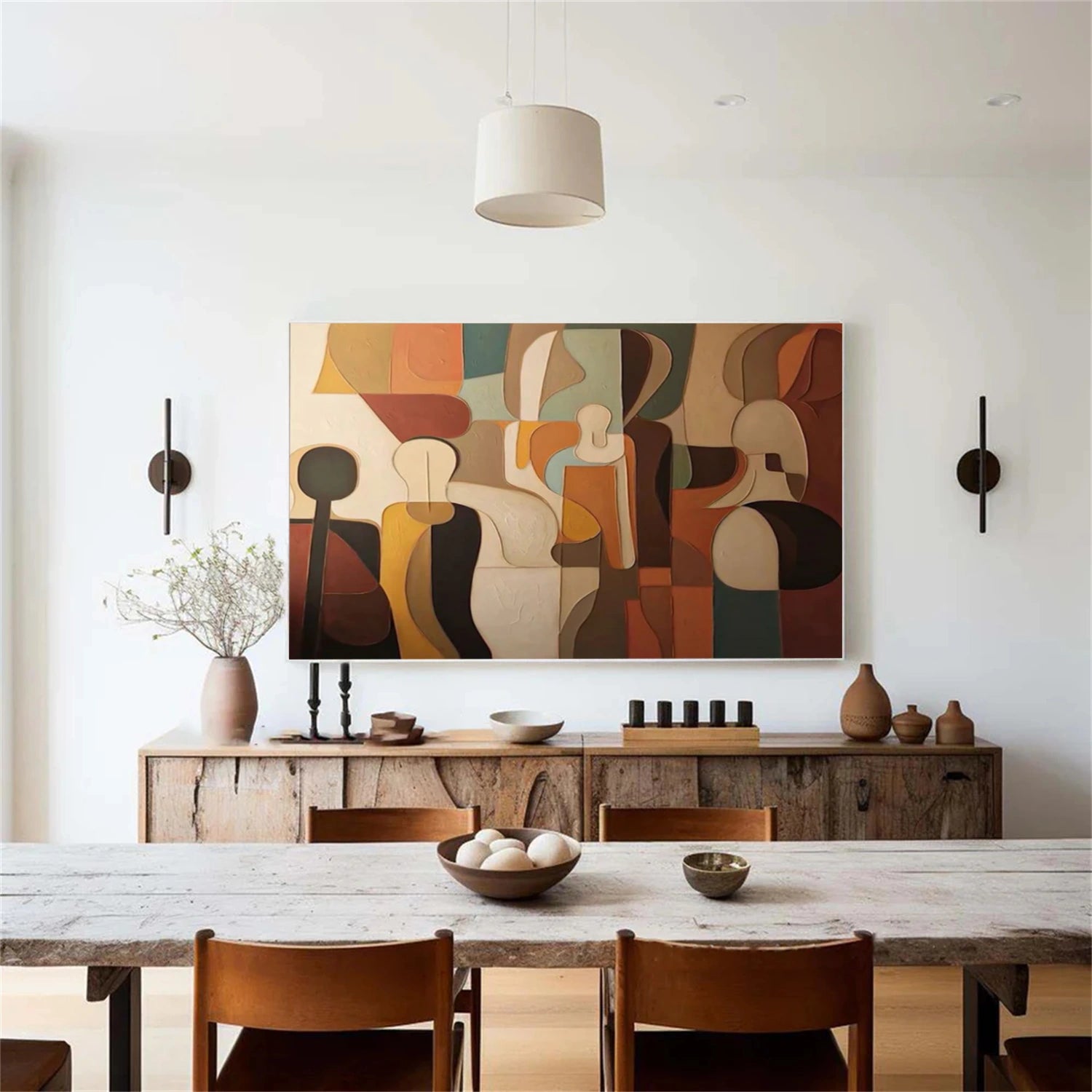 Abstract Canvas Art #WS836