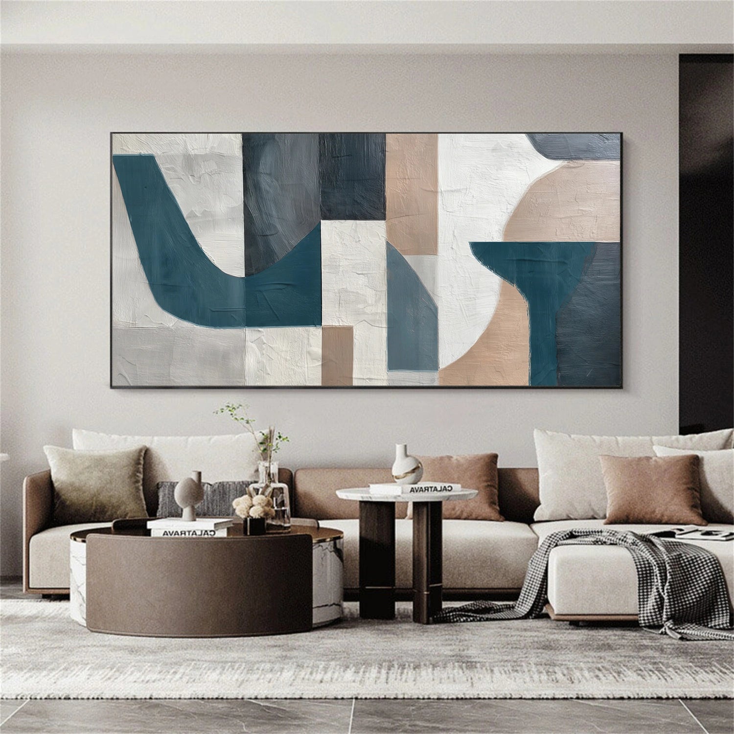 Abstract Canvas Art #WS875