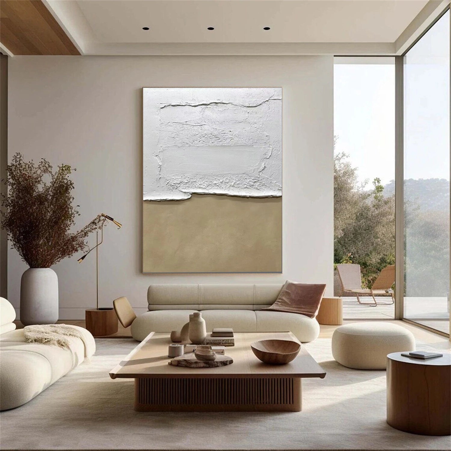 Minimalist Textured Canvas Art #MM365