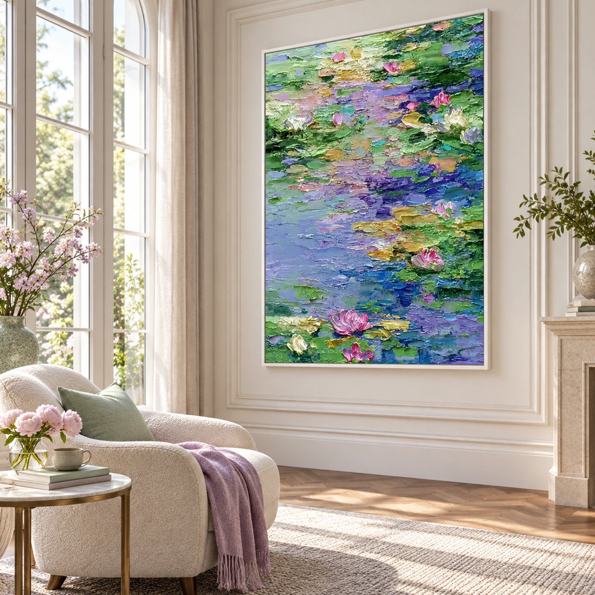 Flower & Tree Abstract Wall Art #ML290