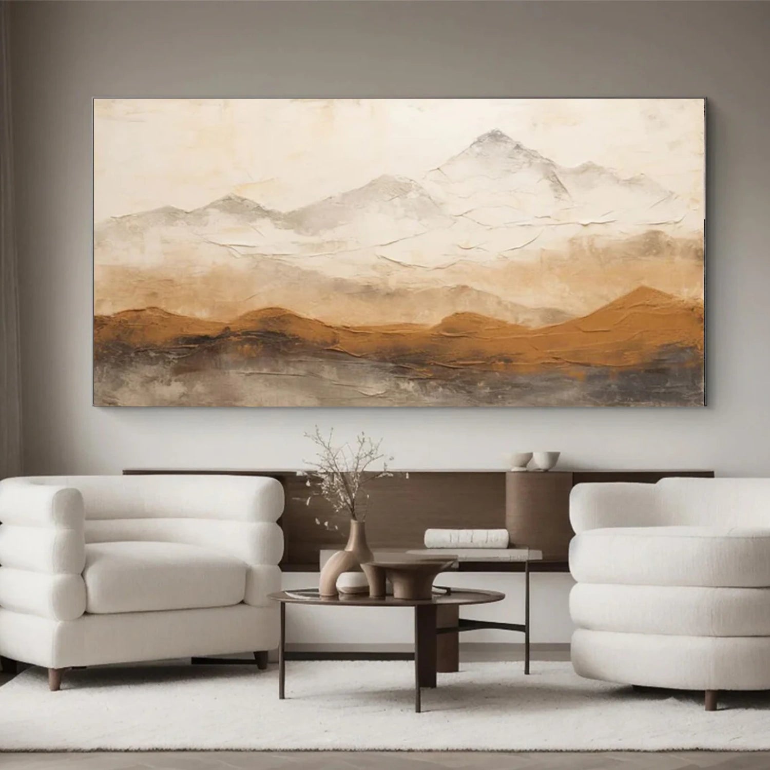 Minimalist Mountain Canvas Art #MM292