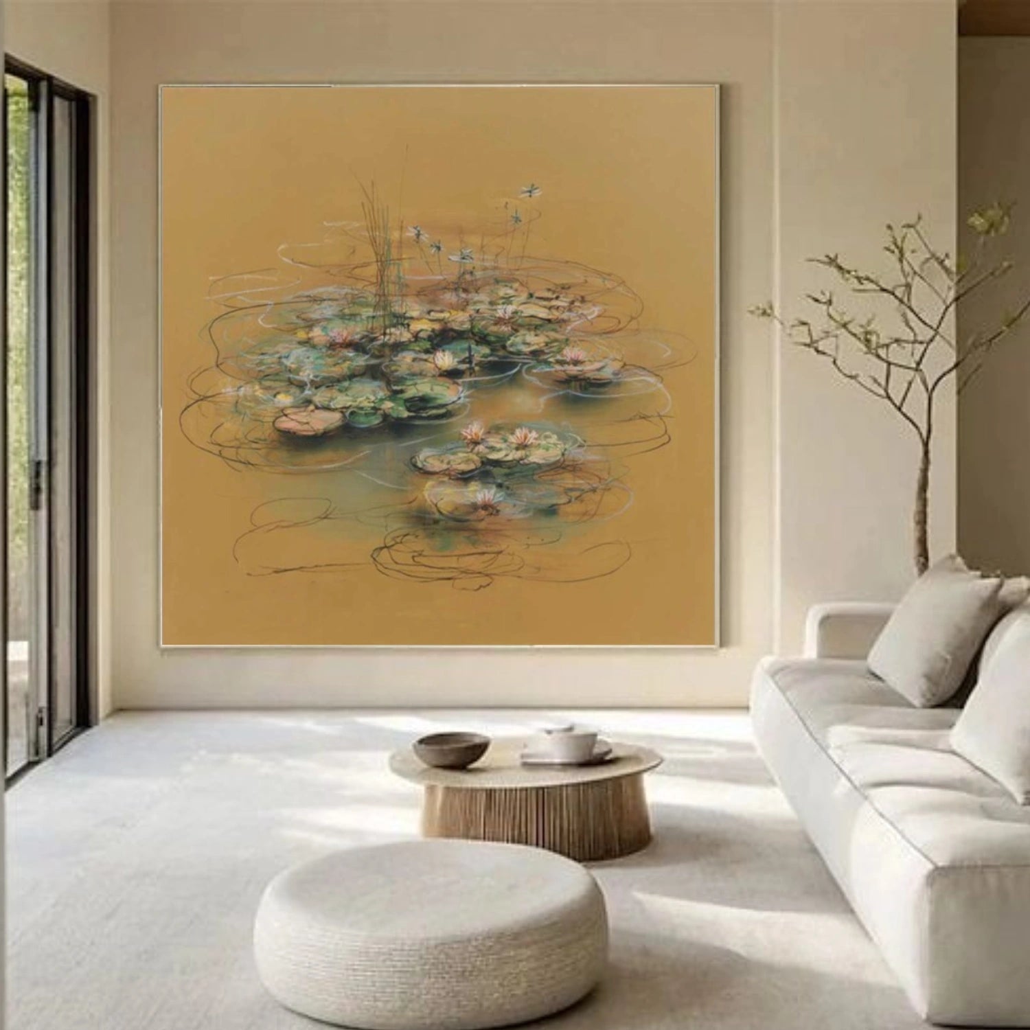 Flower & Tree Abstract Wall Art #ML174