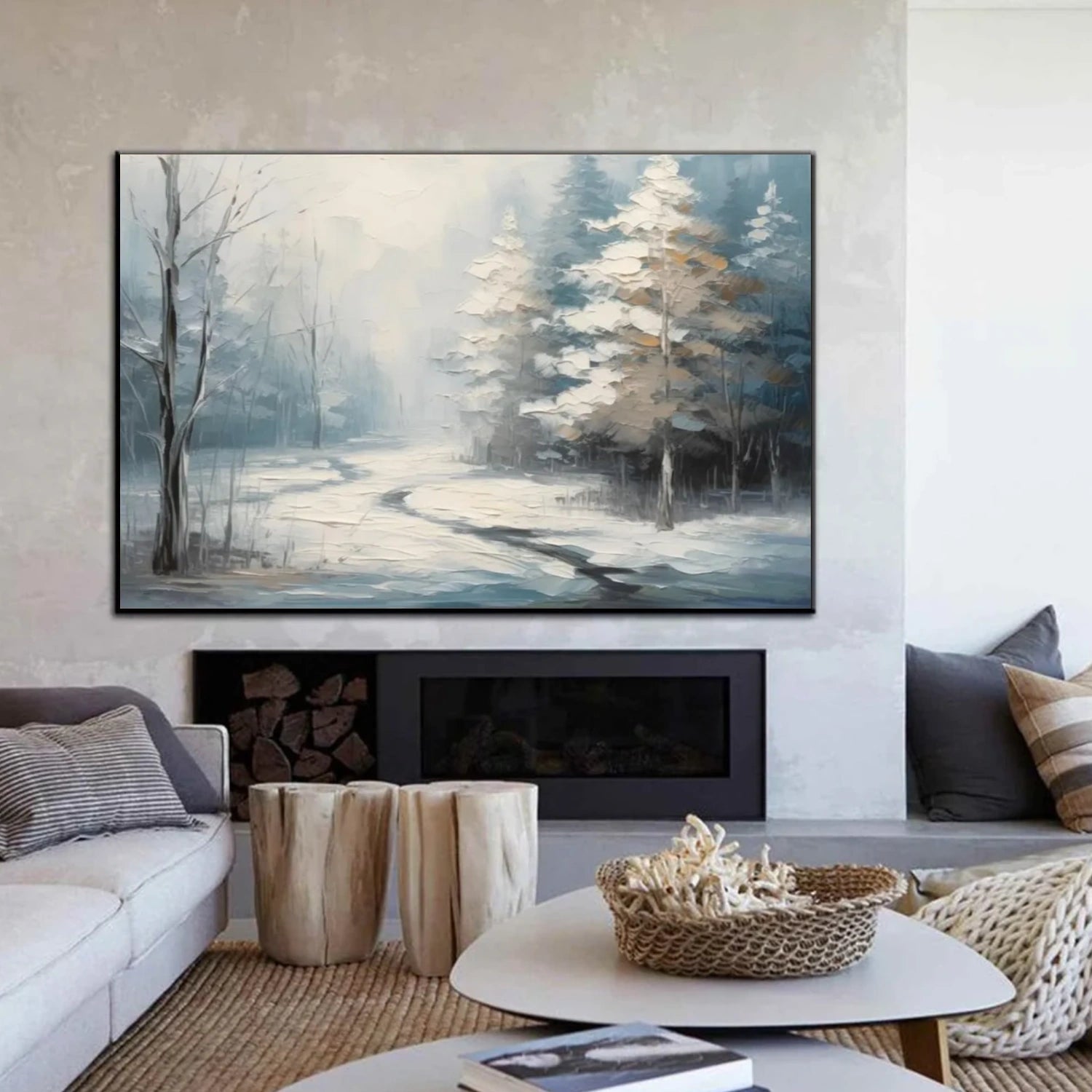 Flower & Tree Abstract Wall Art #ML166