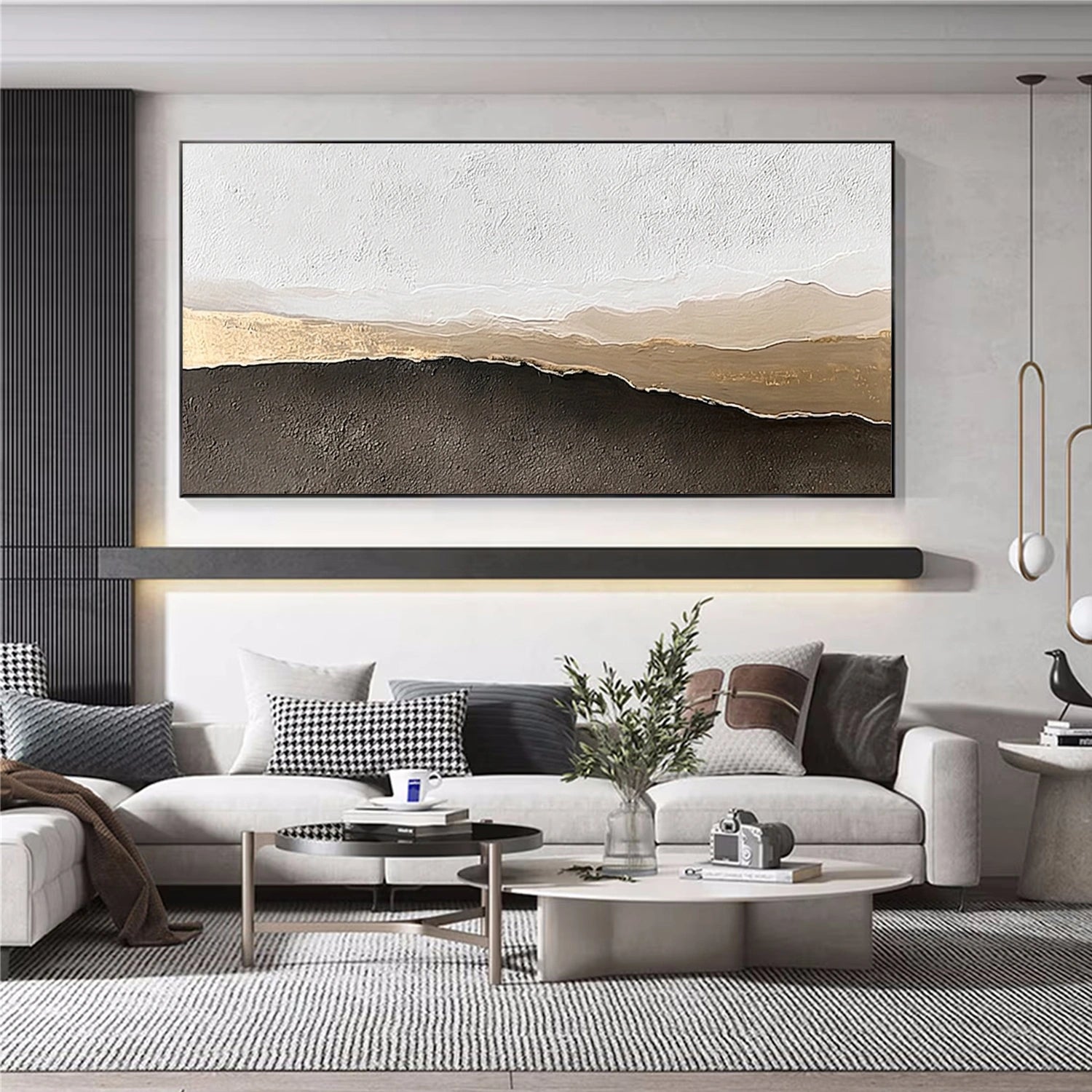 Minimalist Mountain Canvas Art #MM398