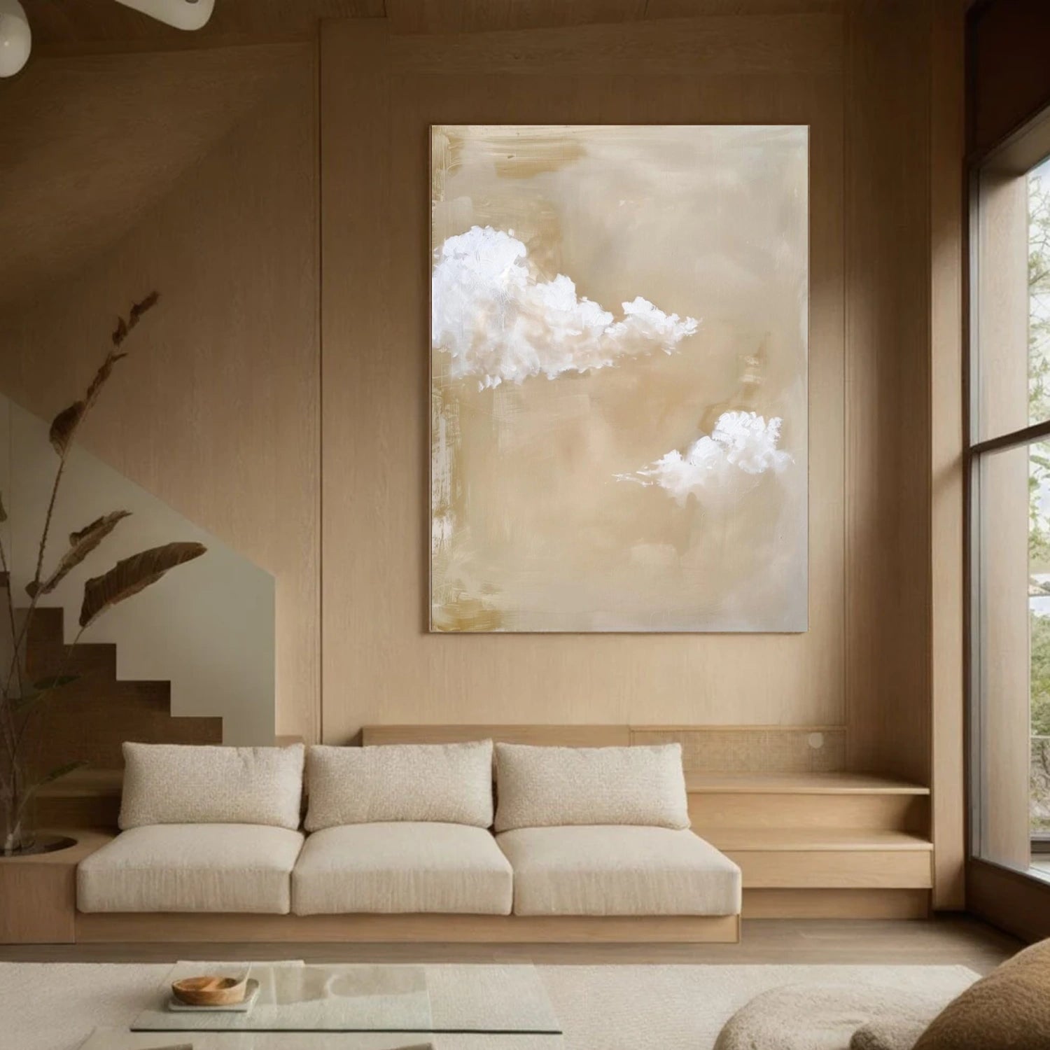 Sea & Sky Abstract Wall Art #MS186