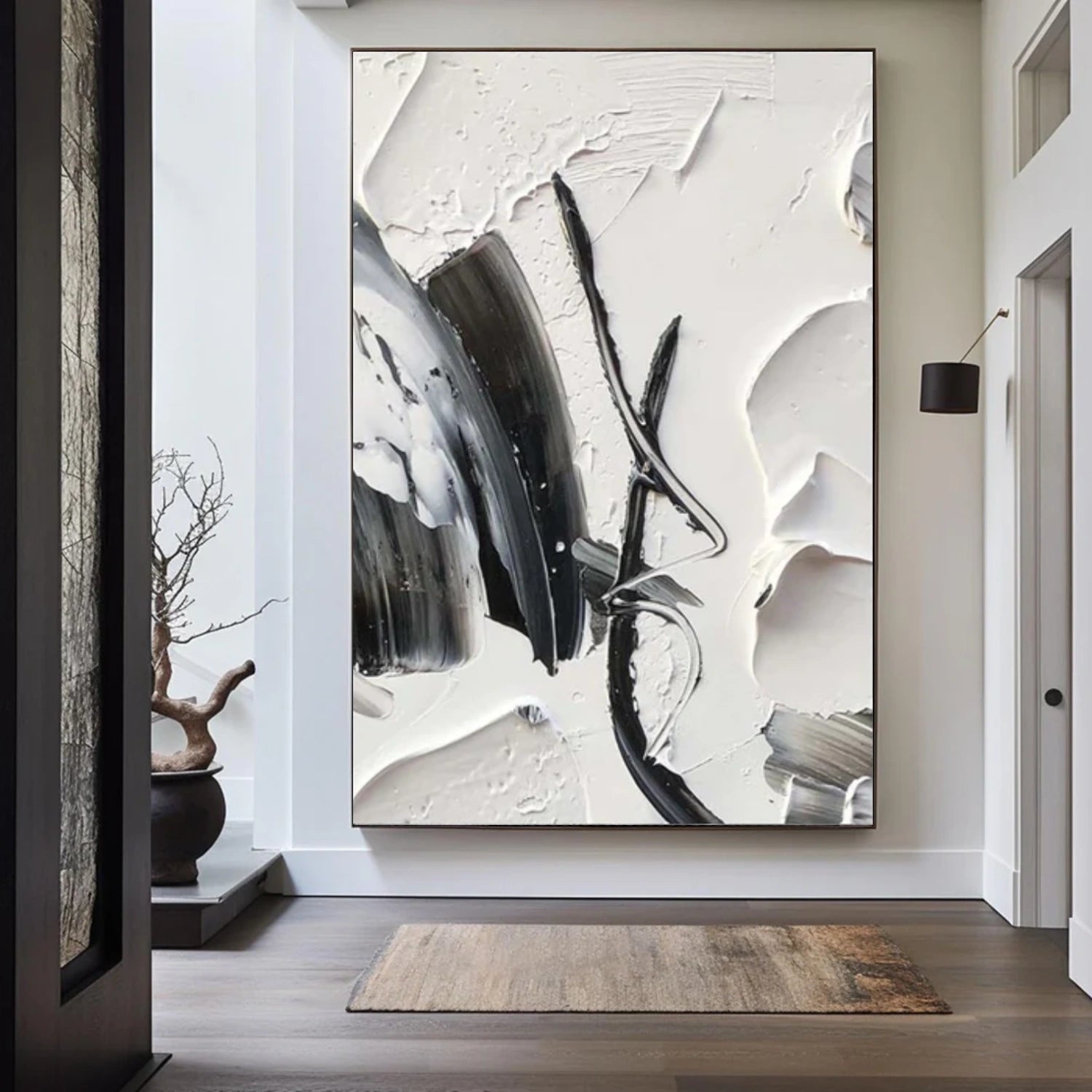 Minimalist Textured Canvas Art #MM317