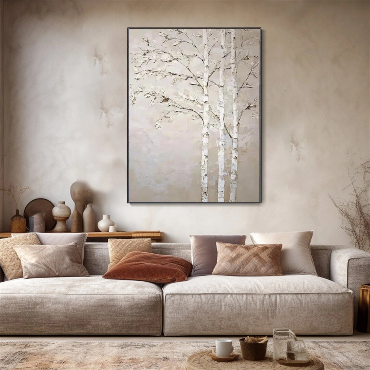 Flower & Tree Abstract Wall Art #ML195