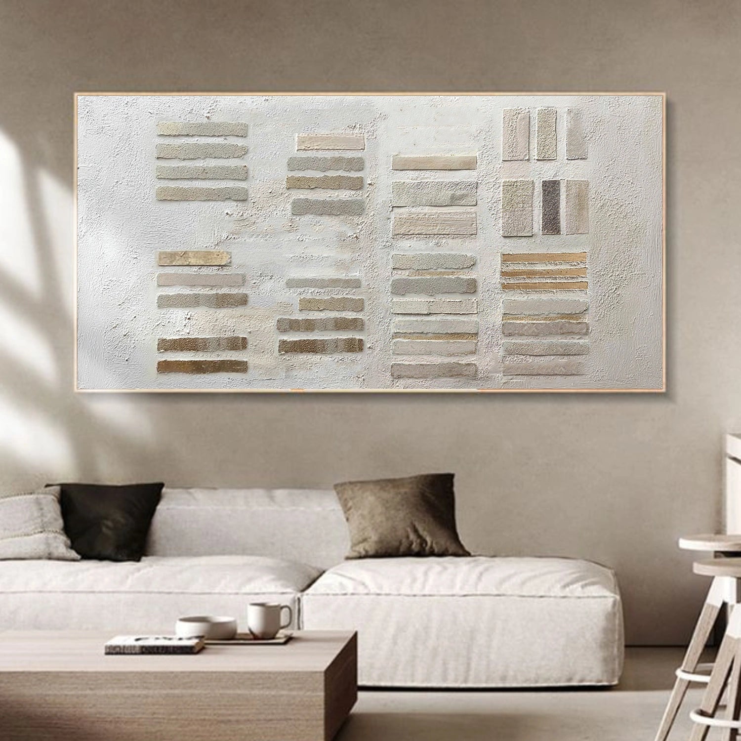 Wabi Sabi Textured Canvas Art #WS928