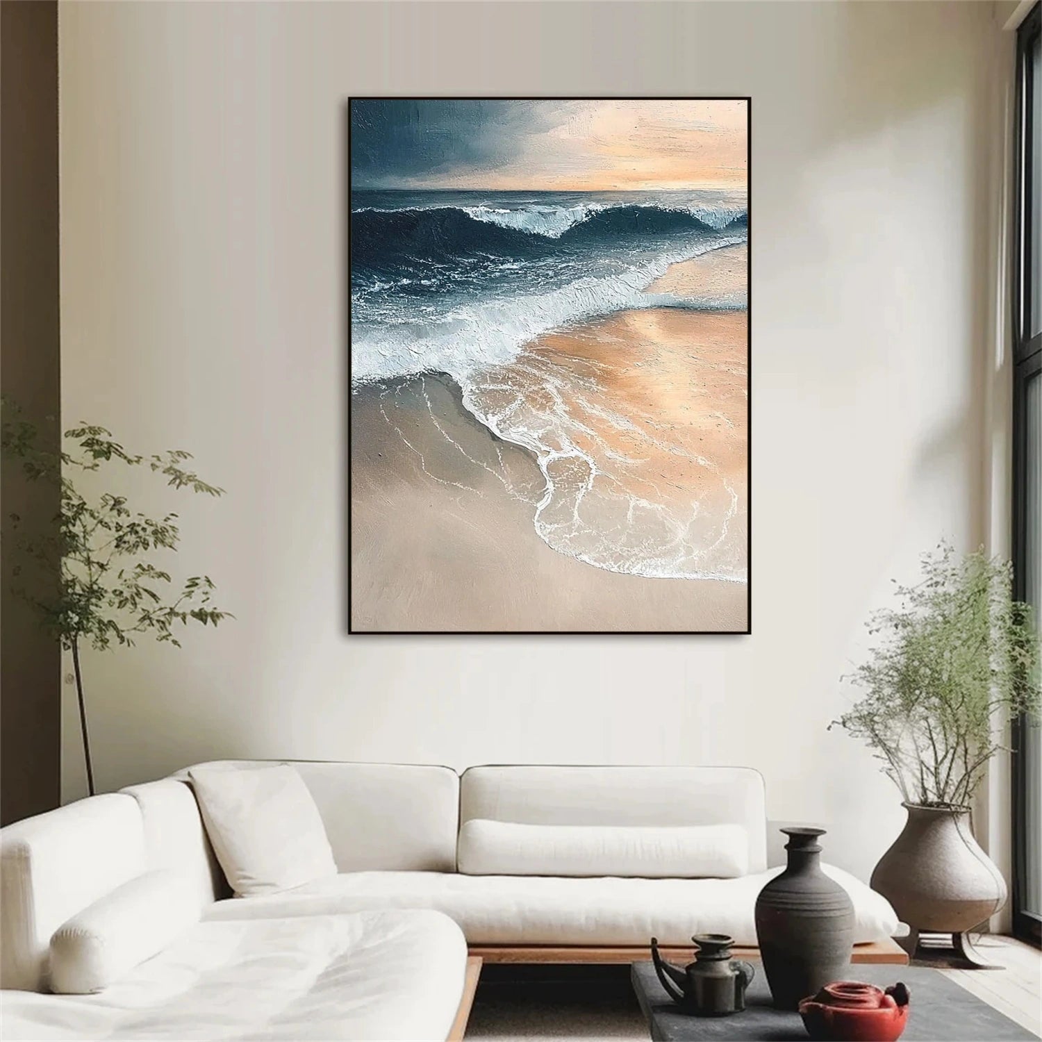 Sea & Sky Abstract Wall Art #MS268