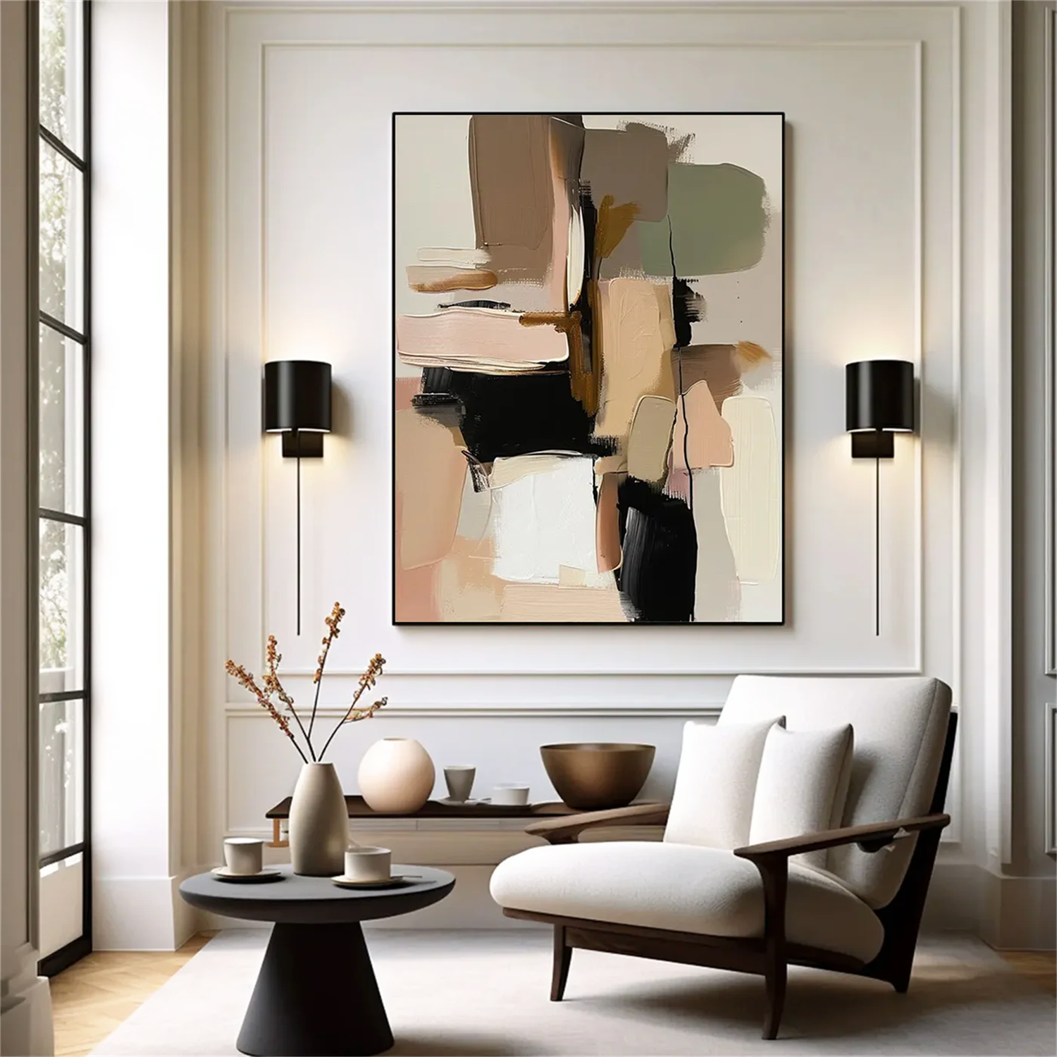 Abstract Canvas Art #WS659