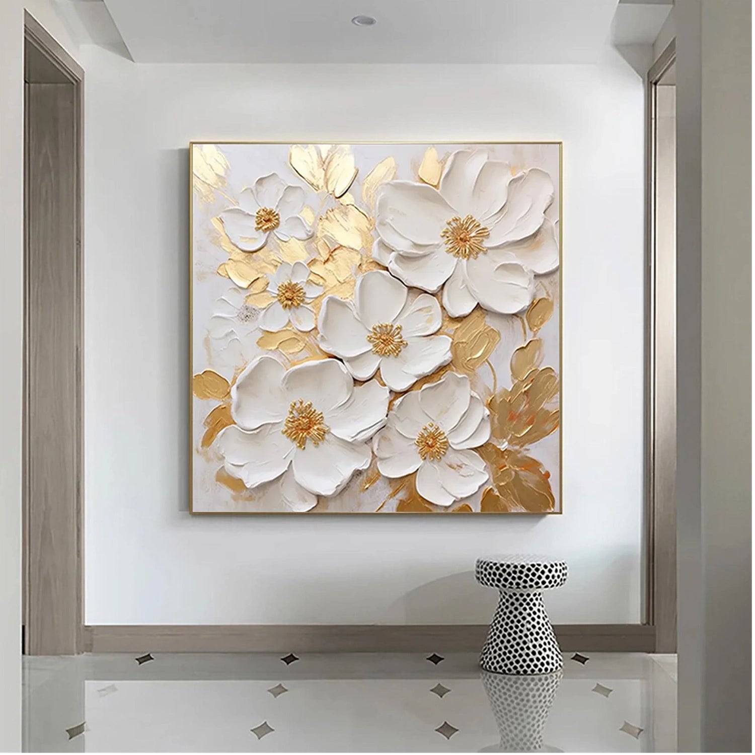 Flower & Tree Abstract Wall Art #ML090