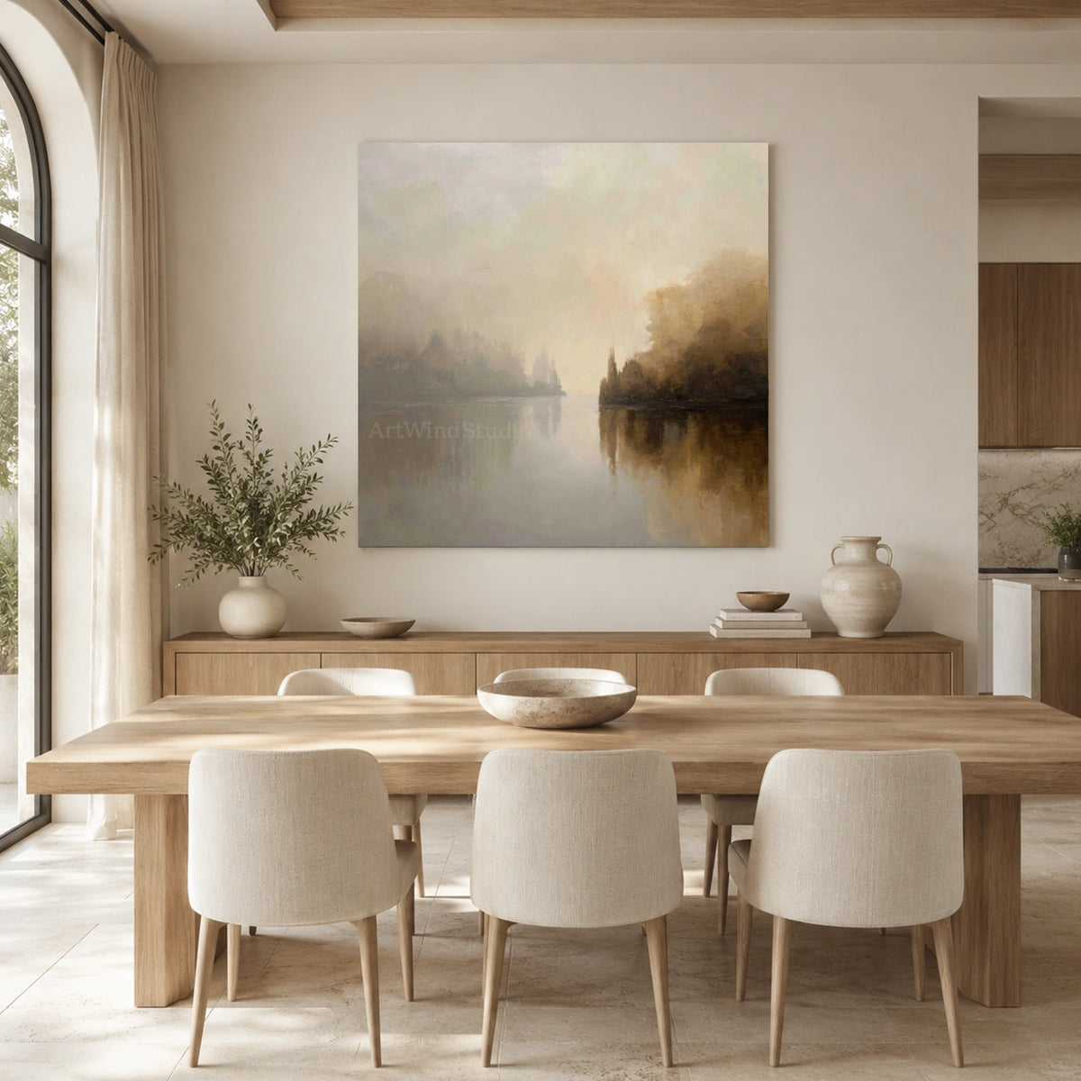 Sea & Sky Abstract Wall Art #MS381