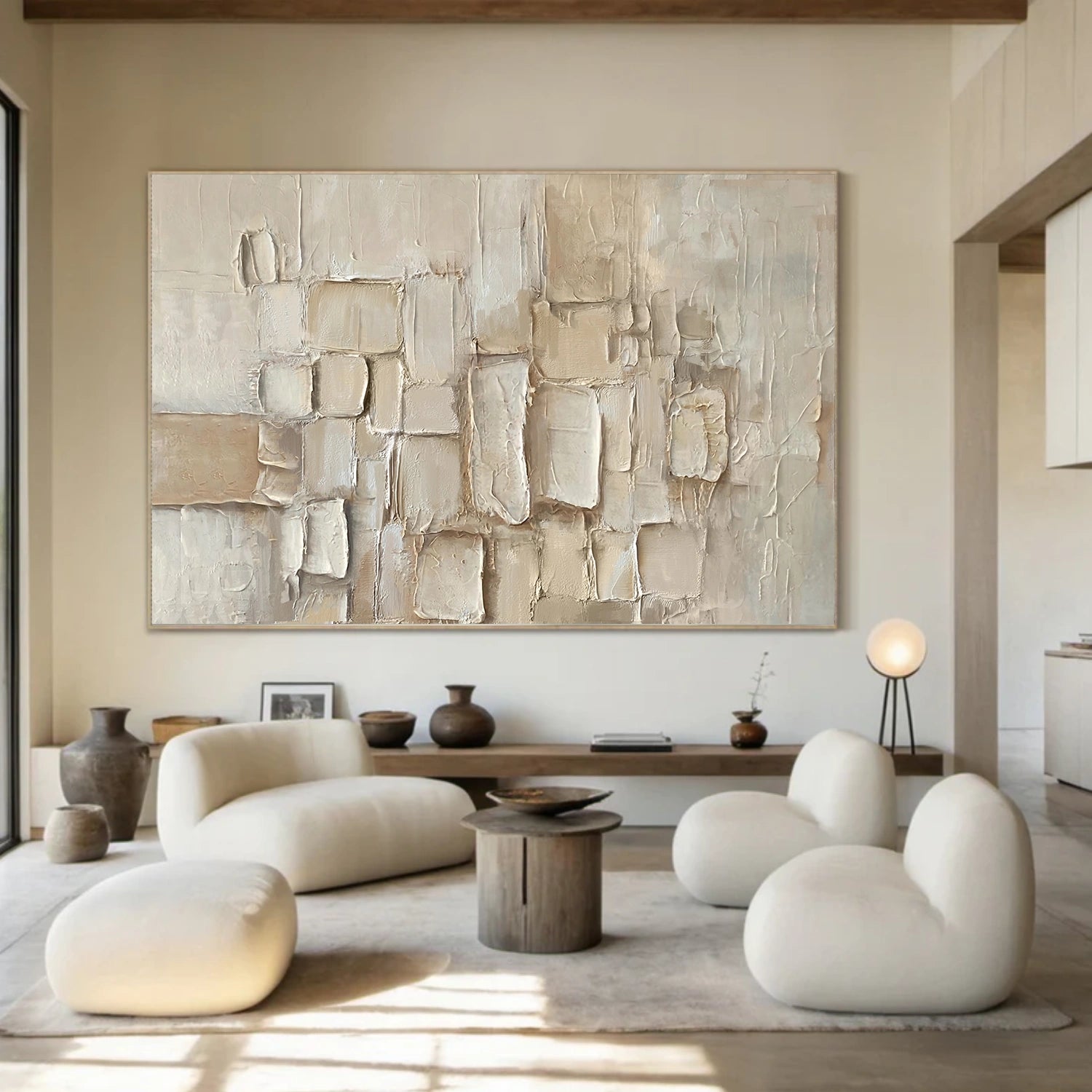 Abstract Textured Canvas Art #WS819