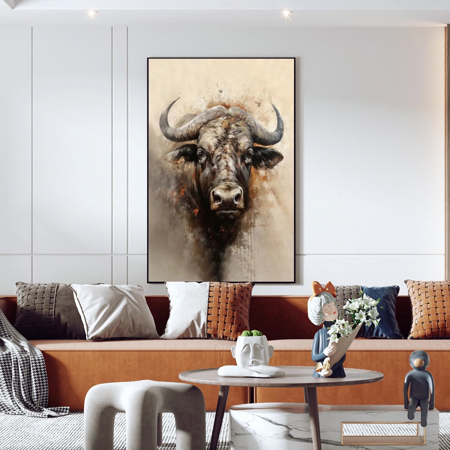 Abstract Animal Wall Art #AL134