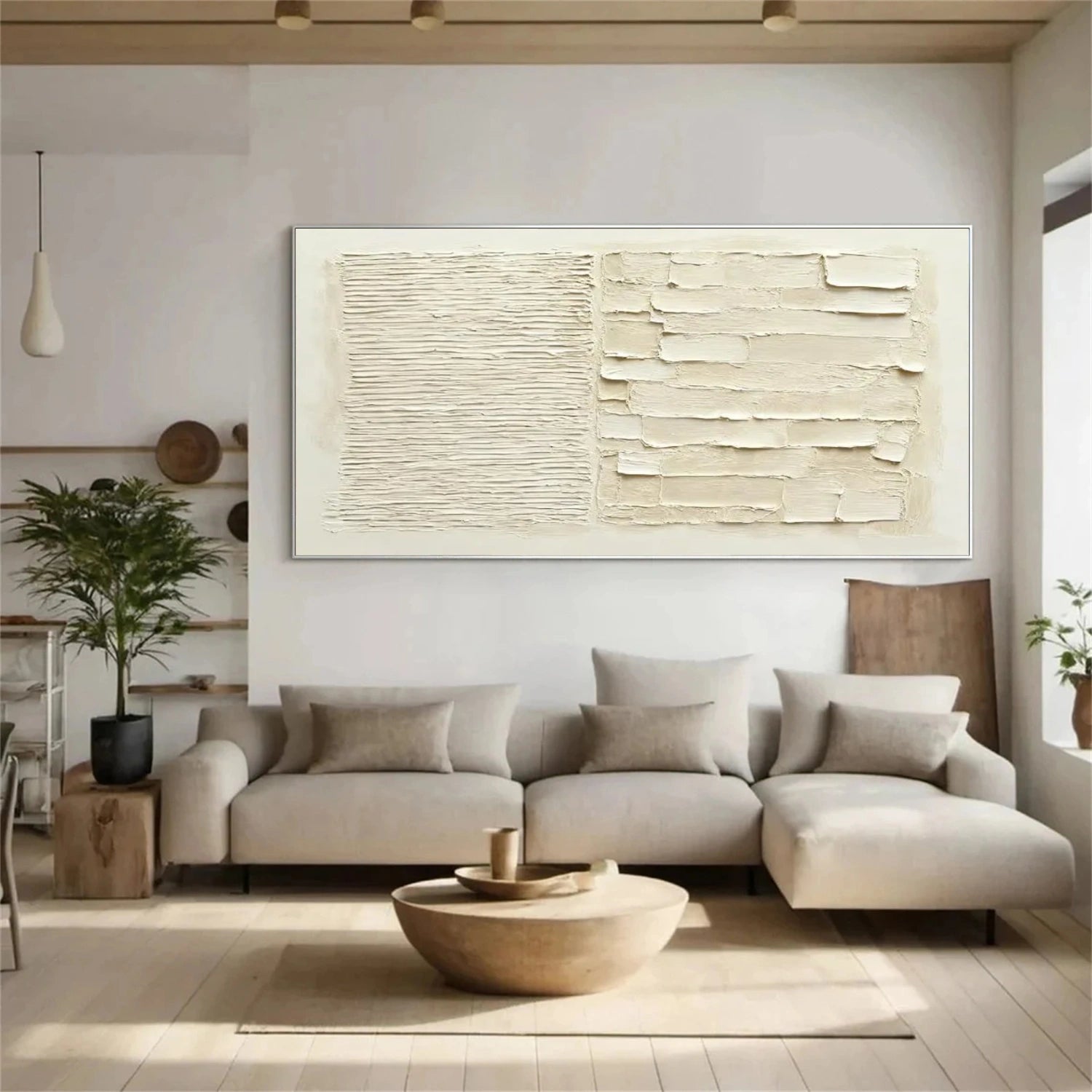Minimalist Textured Canvas Art #MM285