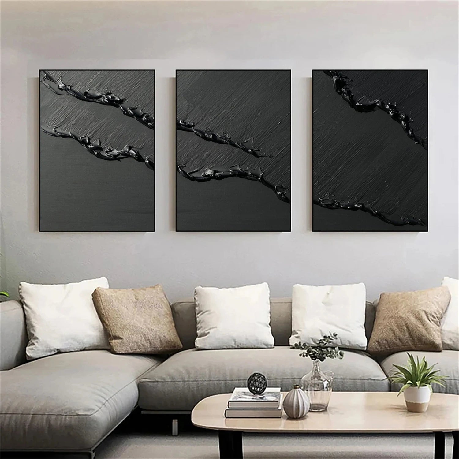 Minimalist Sea & Sky Art Set of 3#MS078