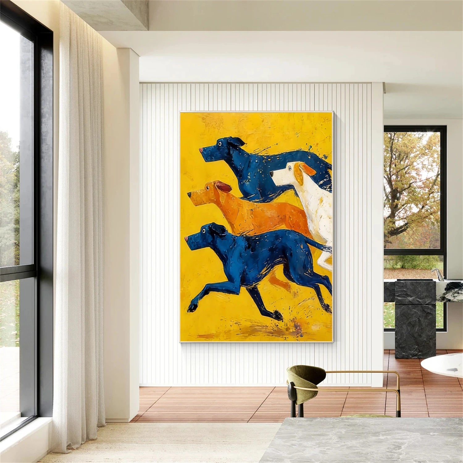Abstract Animal Wall Art #AL200