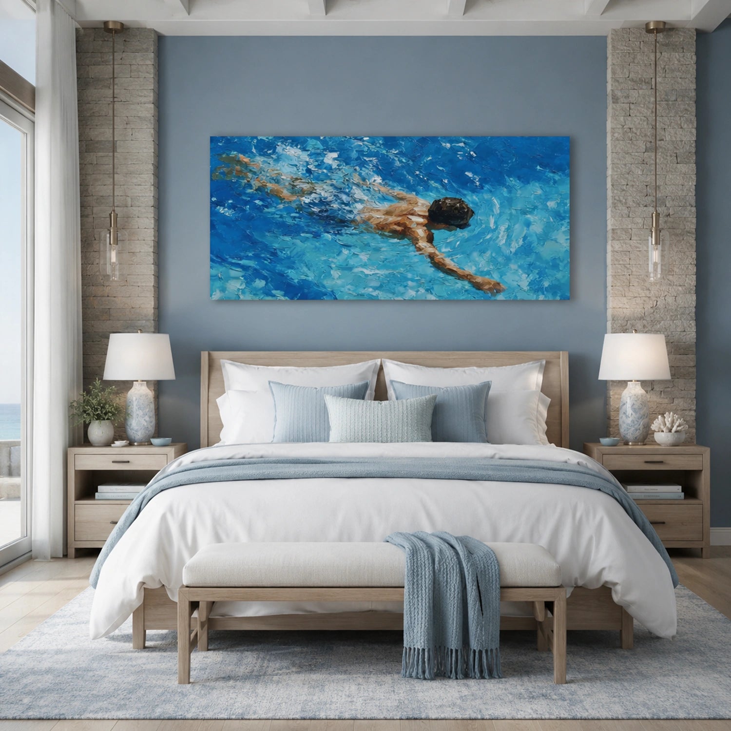Swimming Sport Wall Art #SA110