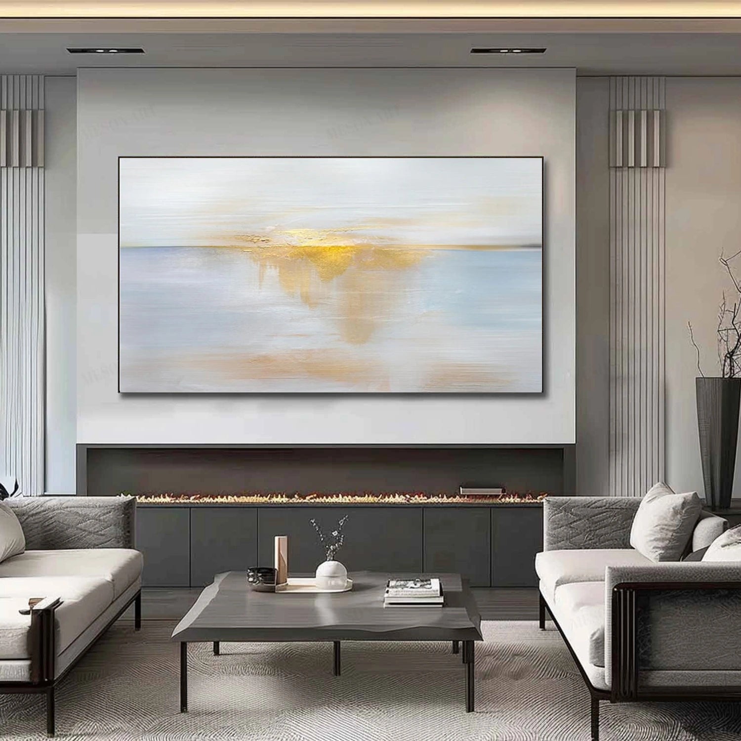 Abstract Canvas Art #WS654