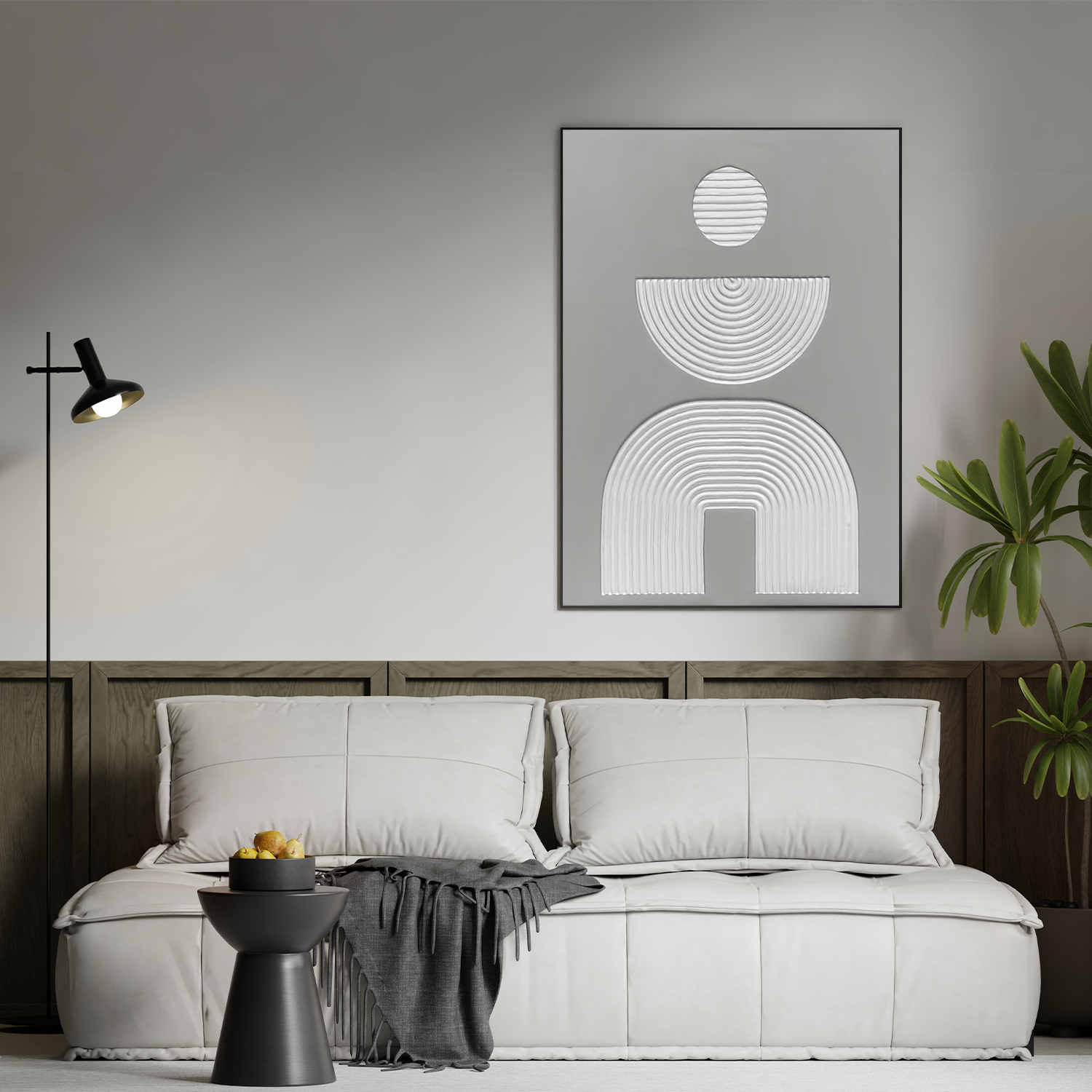 Minimalist Textured Canvas Art #MM275
