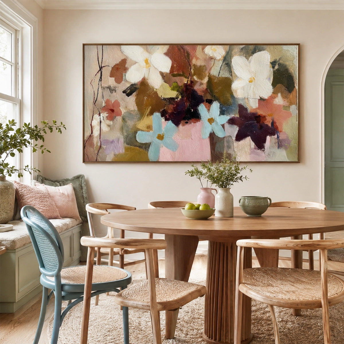 Flower & Tree Abstract Wall Art #ML271