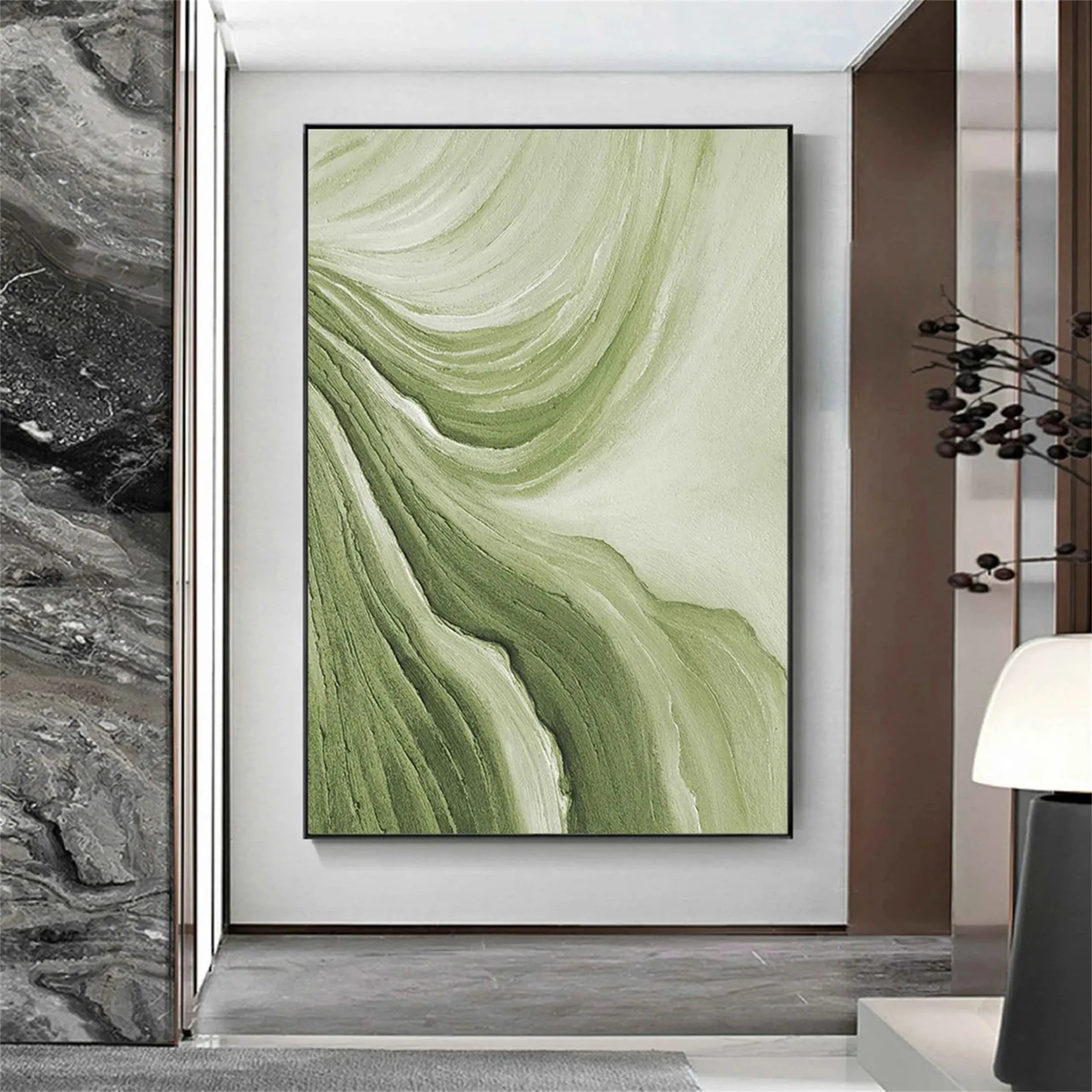 Green Texture Art #GT001
