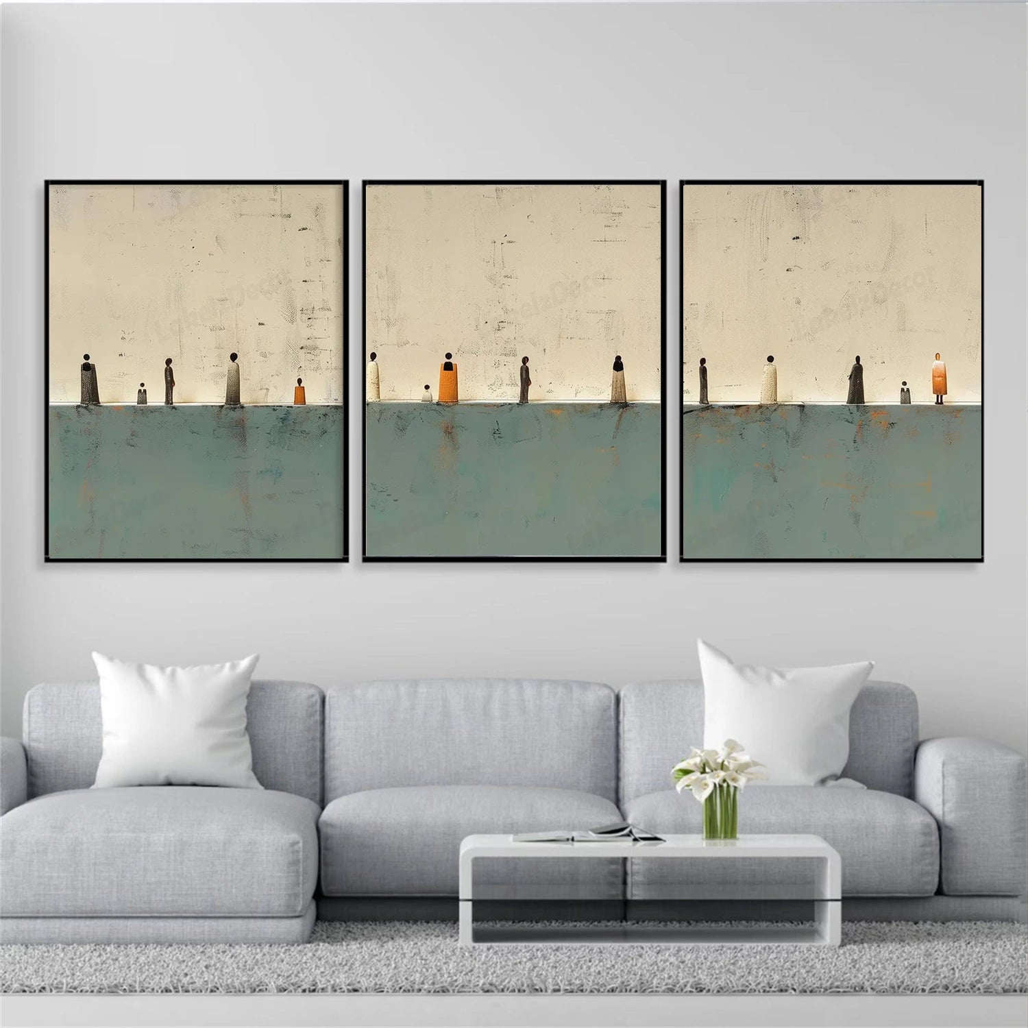 Abstract Tranquility Set of 3 #WS534