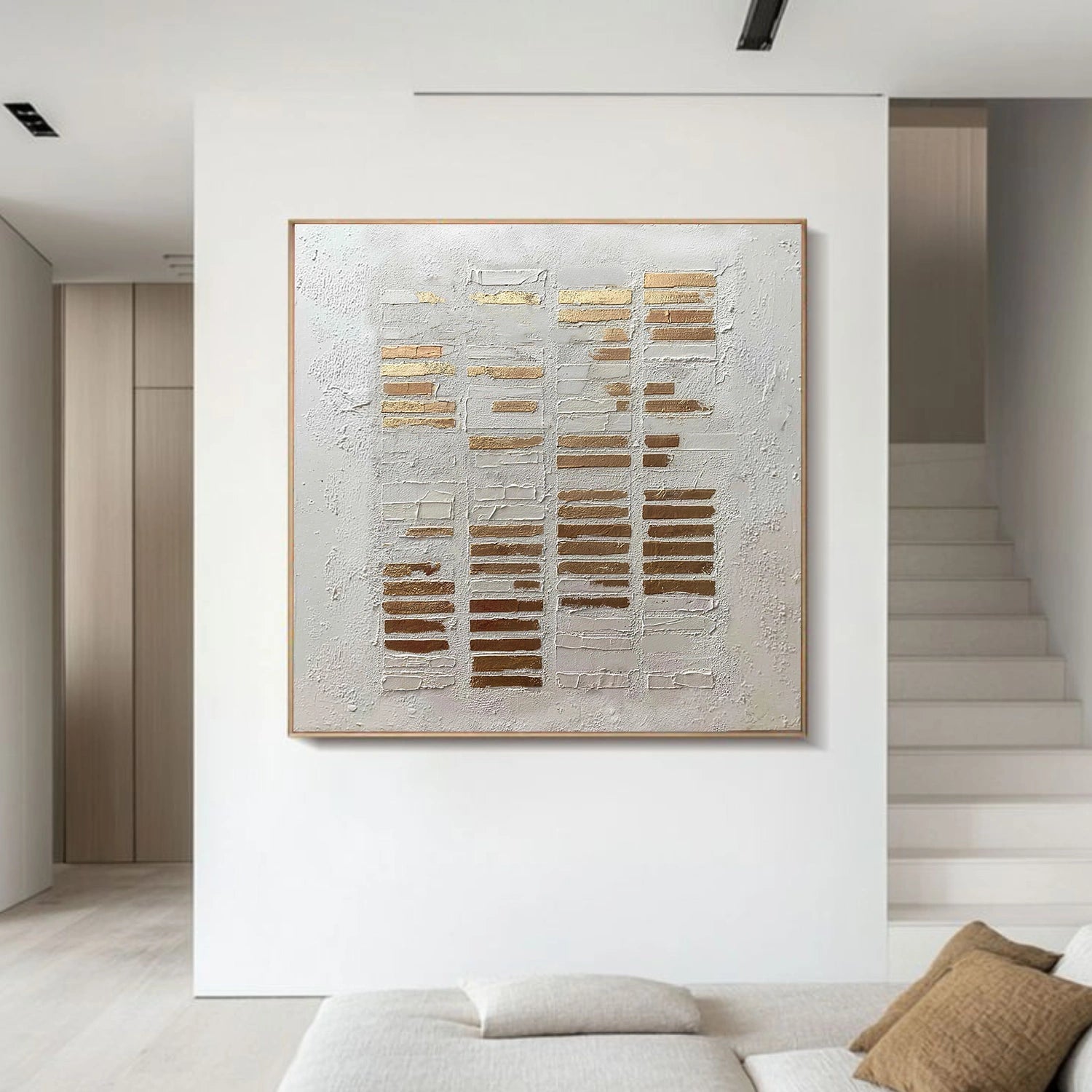 Wabi Sabi Textured Canvas Art #WS931