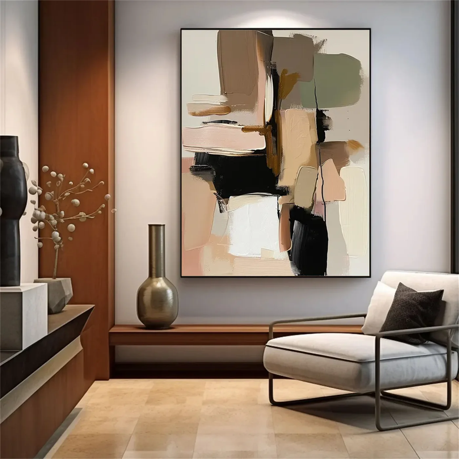 Abstract Canvas Art #WS659