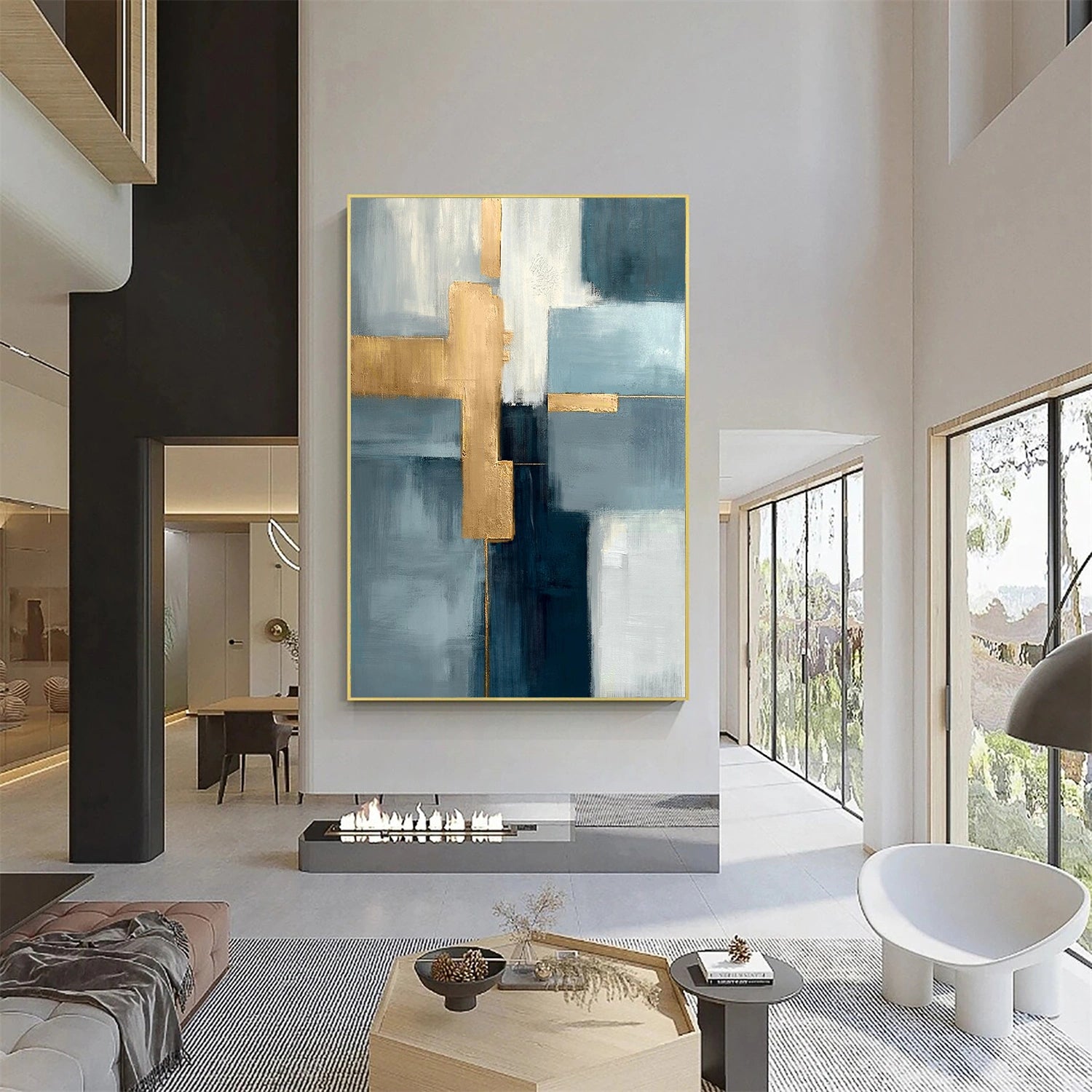Abstract Canvas Art #WS581